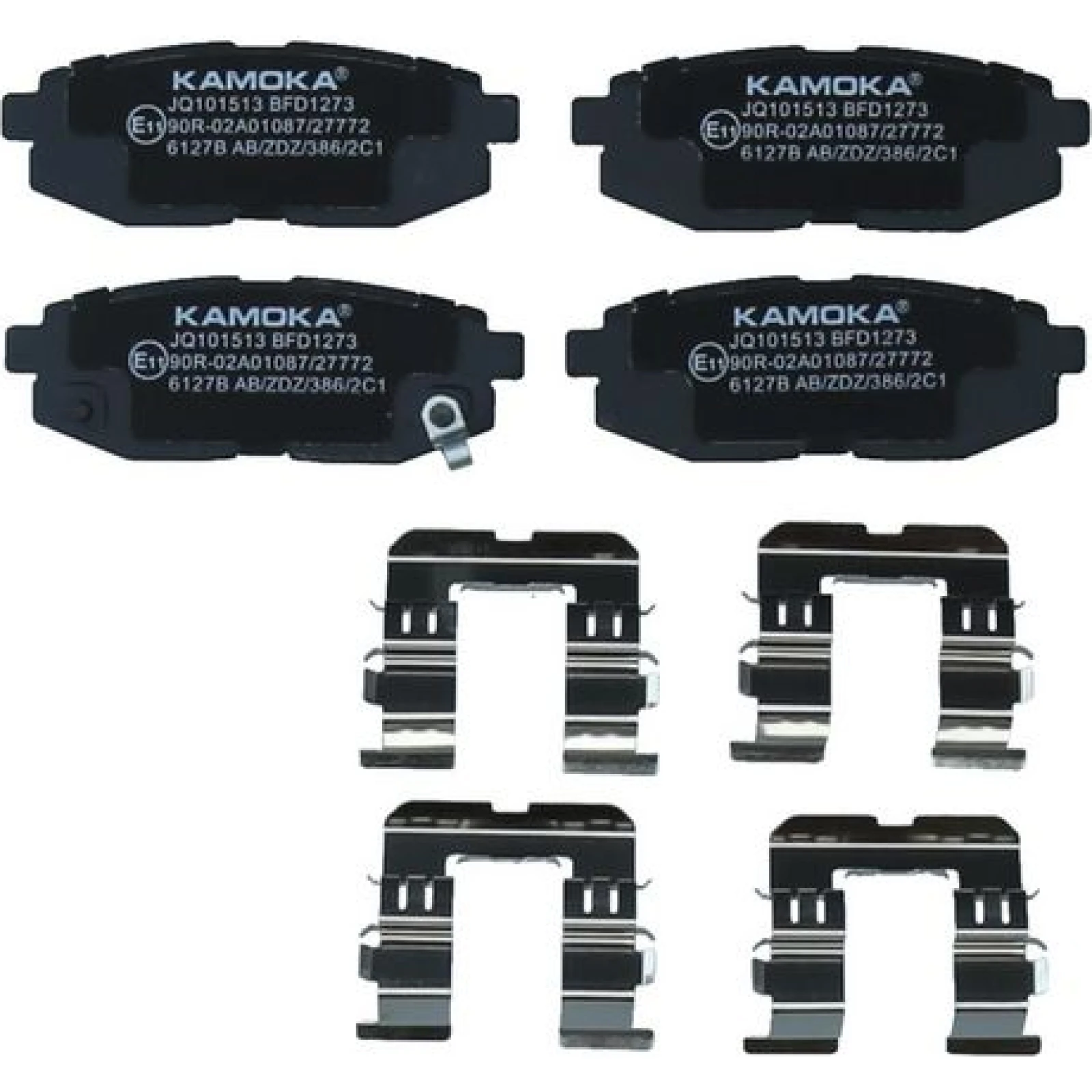KAMOKA Bremsbelagsatz, Scheibenbremse JQ101513