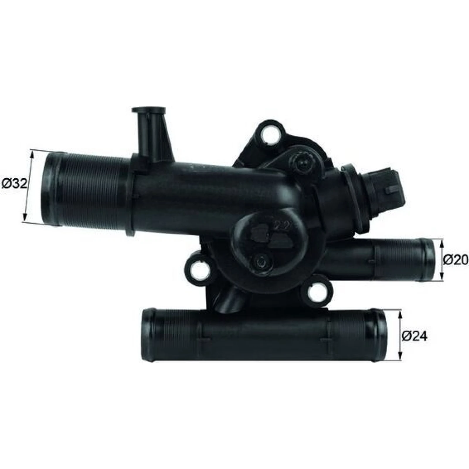 Integralthermostat TI 38 89
