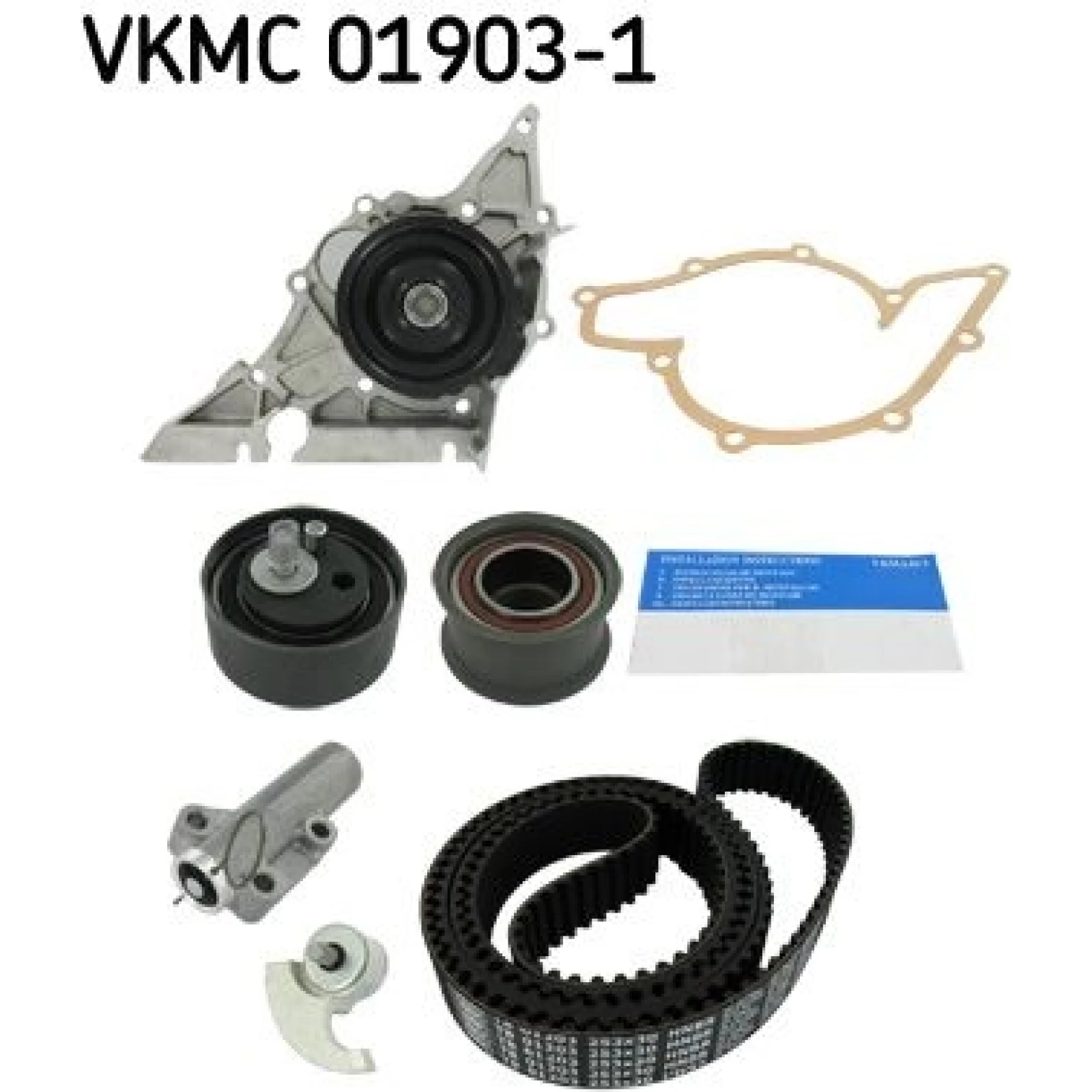 SKF Zahnriemensatz mit Wasserpumpe VKMC 01903-1 VKMC01903-1