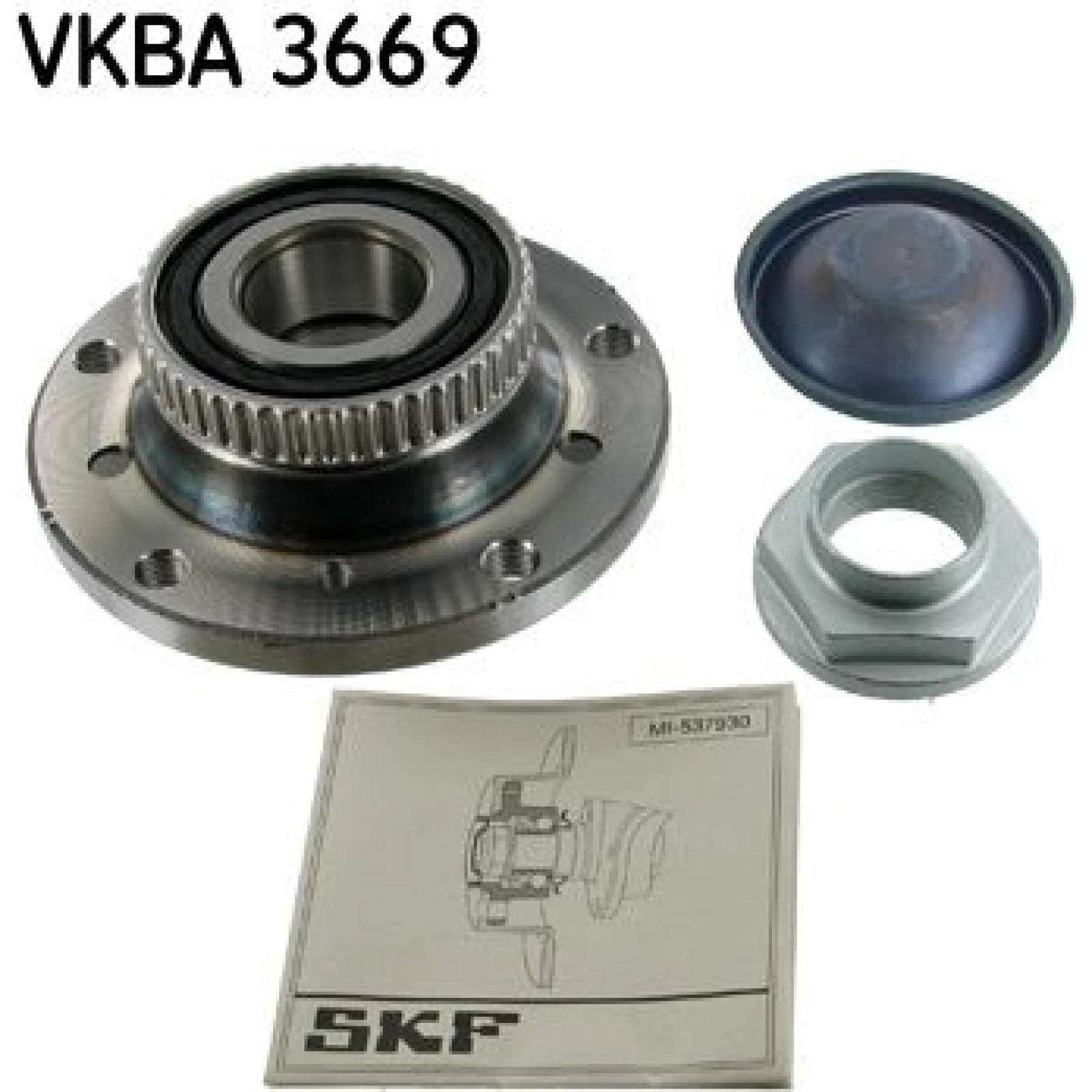 Radlagersatz VA VKBA 3669