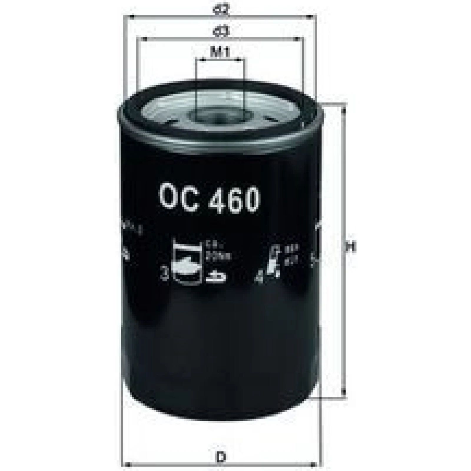 MAHLE Ölfilter OC 460