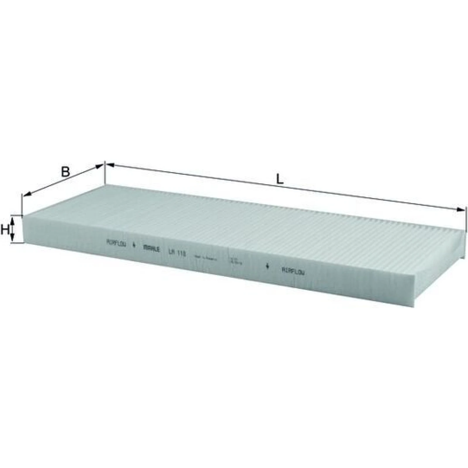 MAHLE Filter, Innenraumluft LA 118