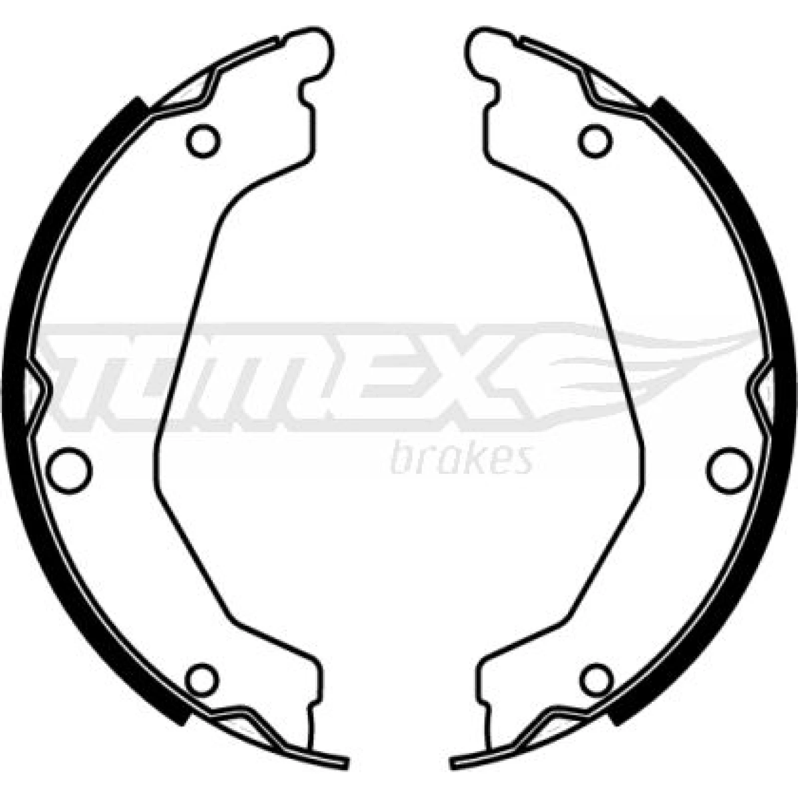 TOMEX brakes Bremsbackensatz TX 22-78
