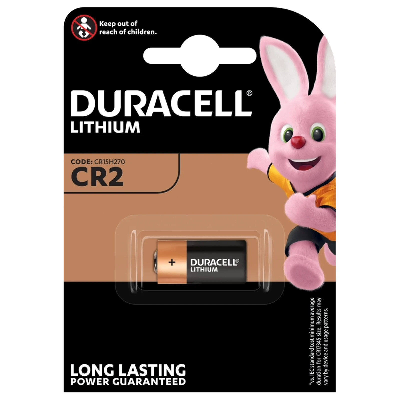 Duracell HP Lithium CR2 (CR15H270) B1 5000394020306