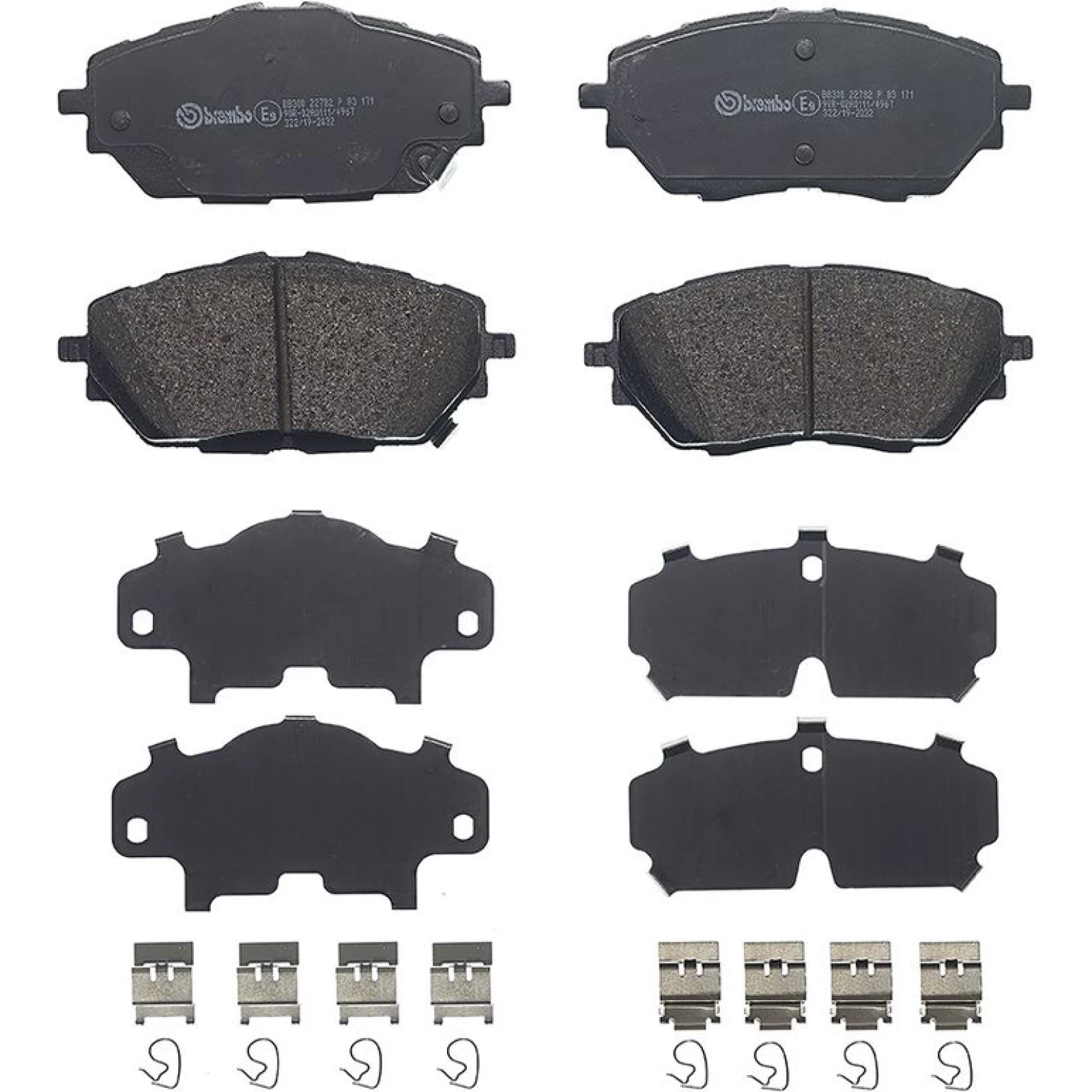 BREMBO Bremsklötze VA P 83 171