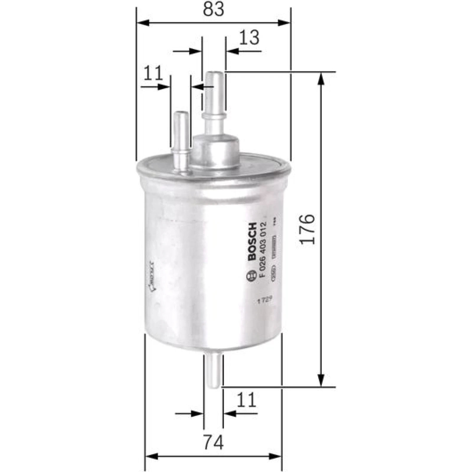 Kraftstofffilter F 026 403 012