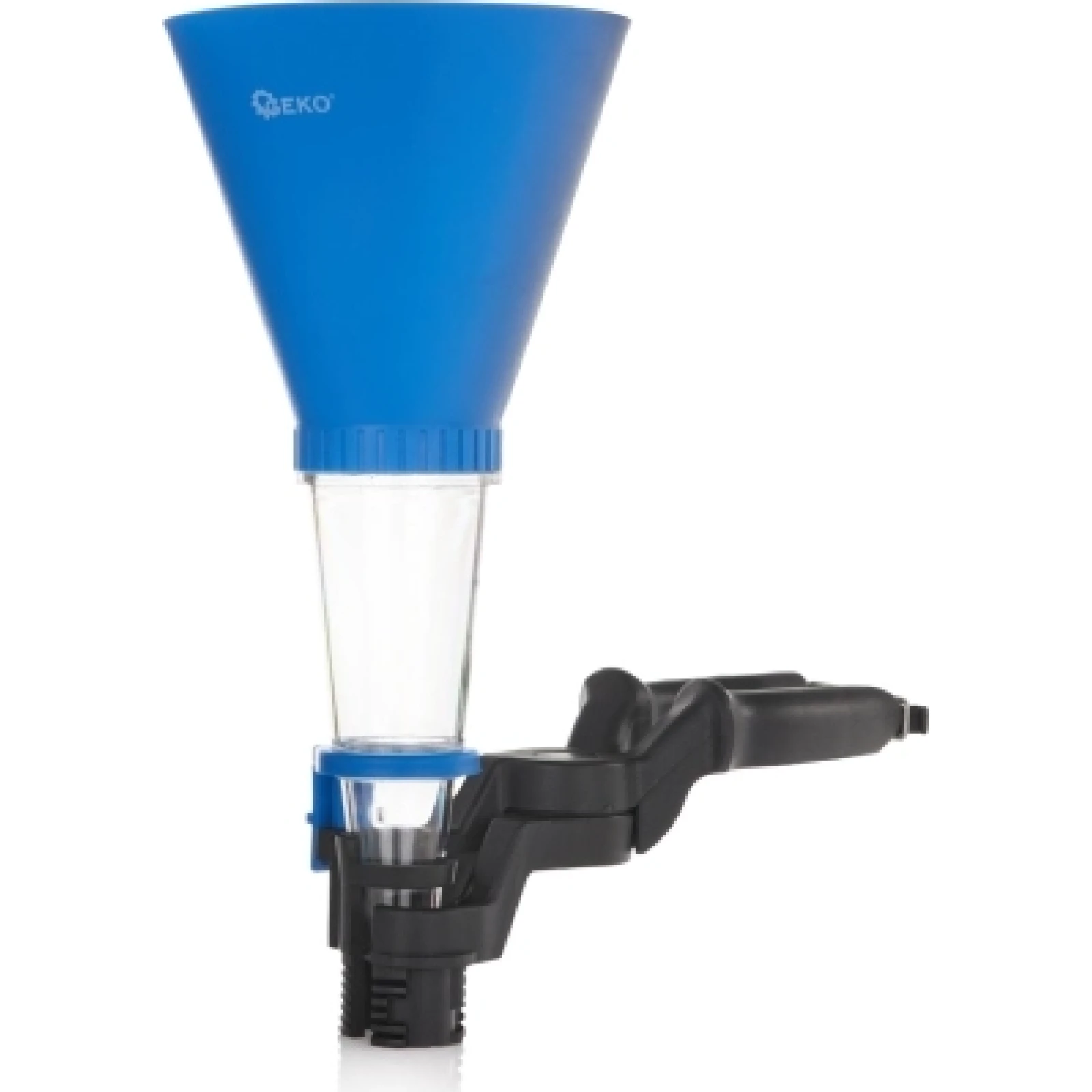 GEKO Motoröl-Einfülltrichter mit Klemmhalter, 125 mm G02149
