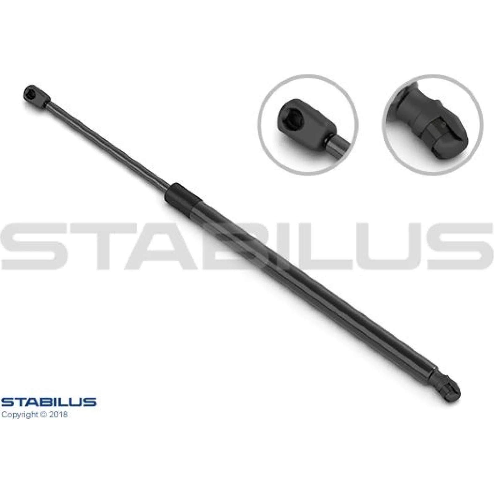 Gasfeder, Hinten L 472,5 400N 900337