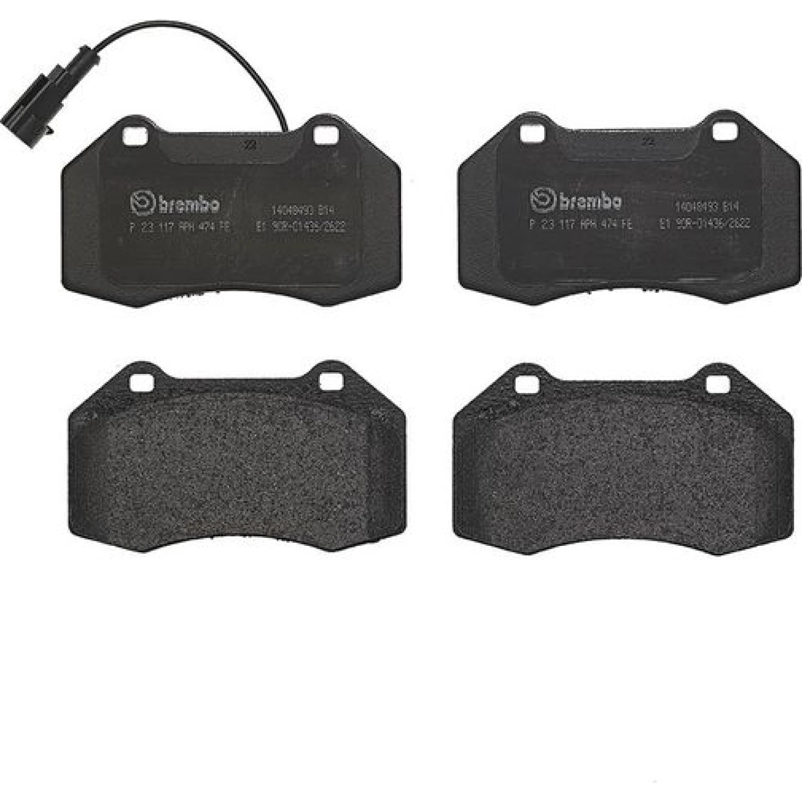 BREMBO Bremsklötze VA P 23 117