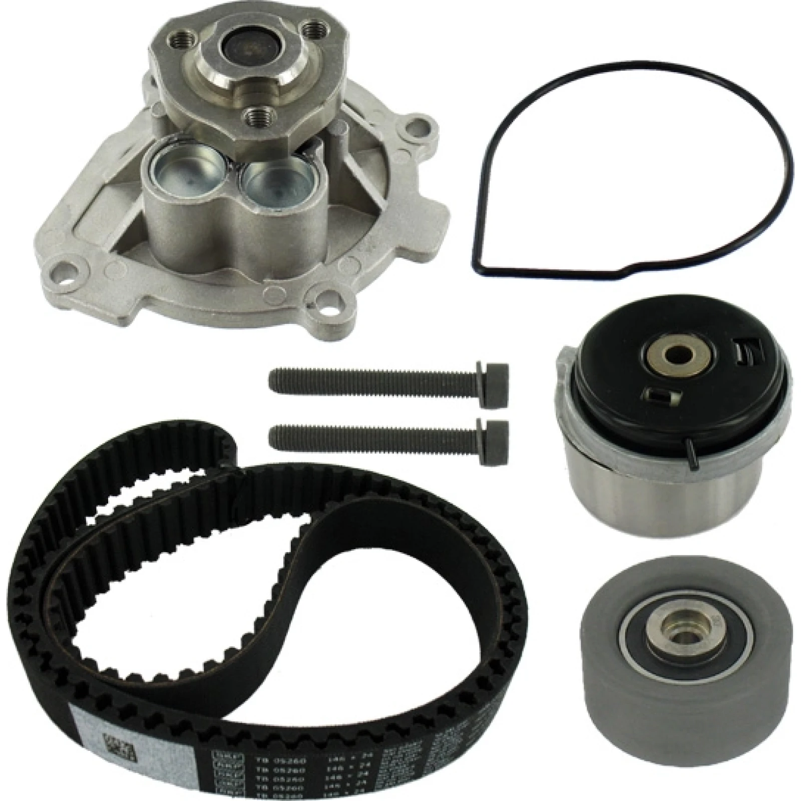Spannrollensatz mit Wasserpumpe VKMC 05260-1