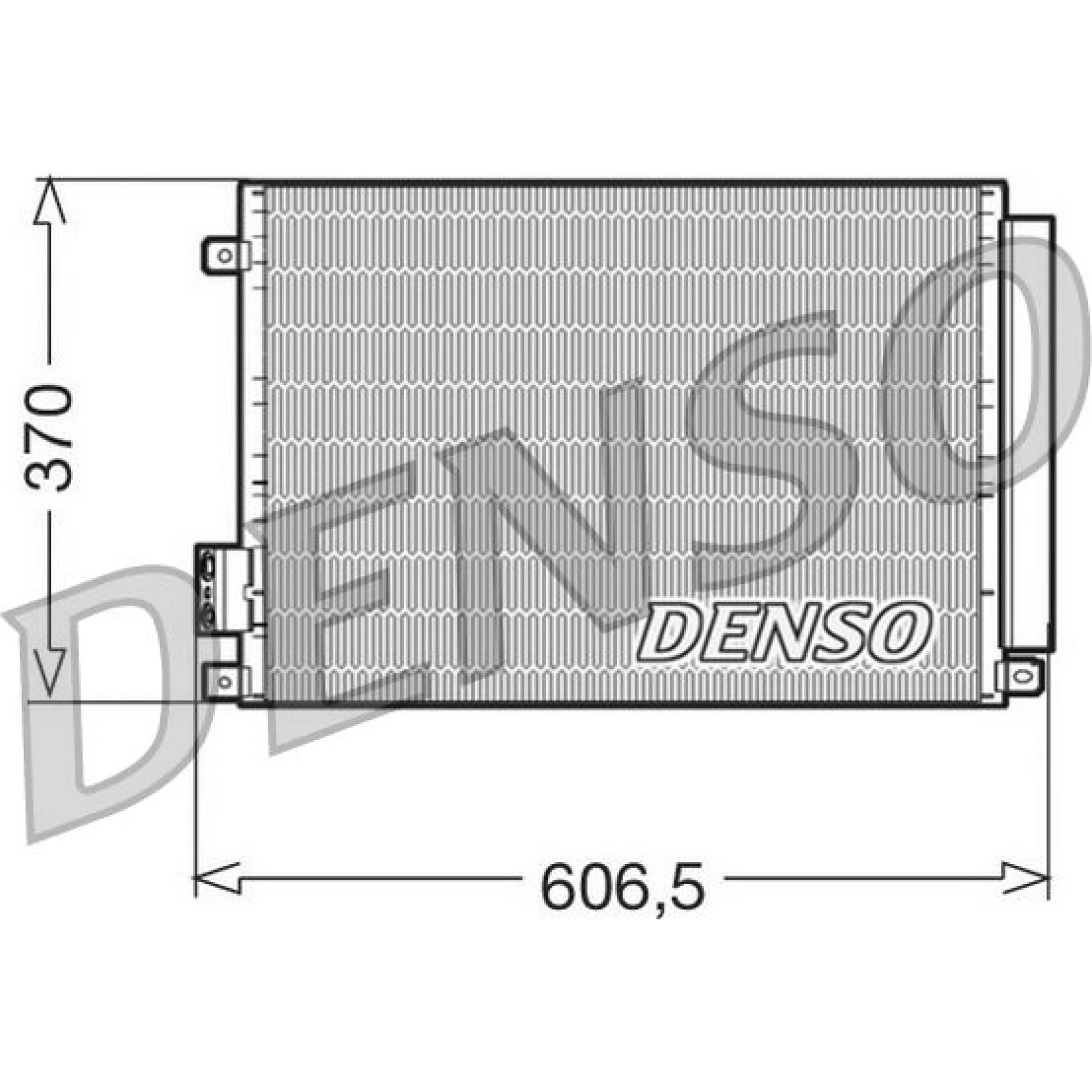 DENSO Klimaanlagenkühler DCN09045
