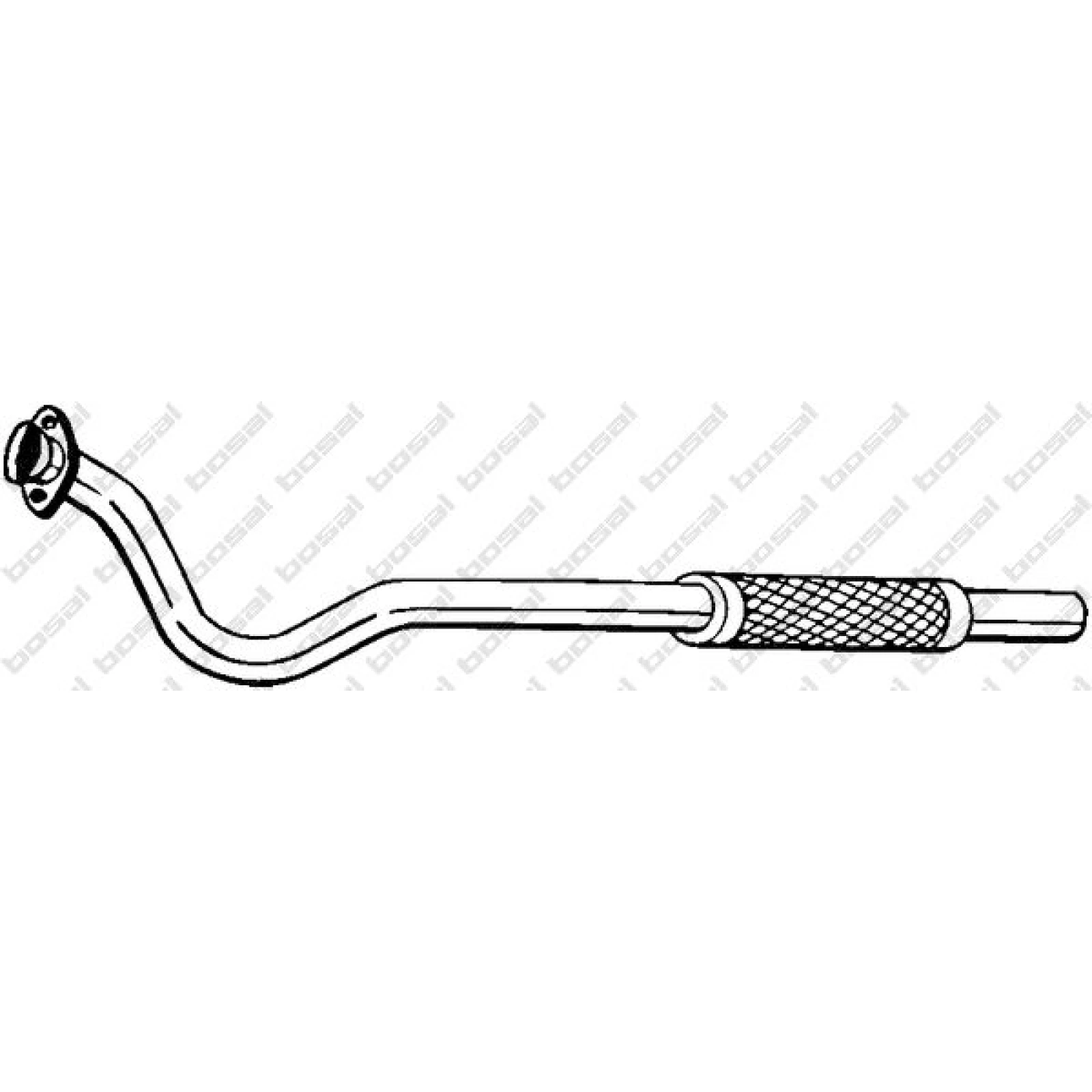 Bosch Automotive Auspuffrohr 840-161