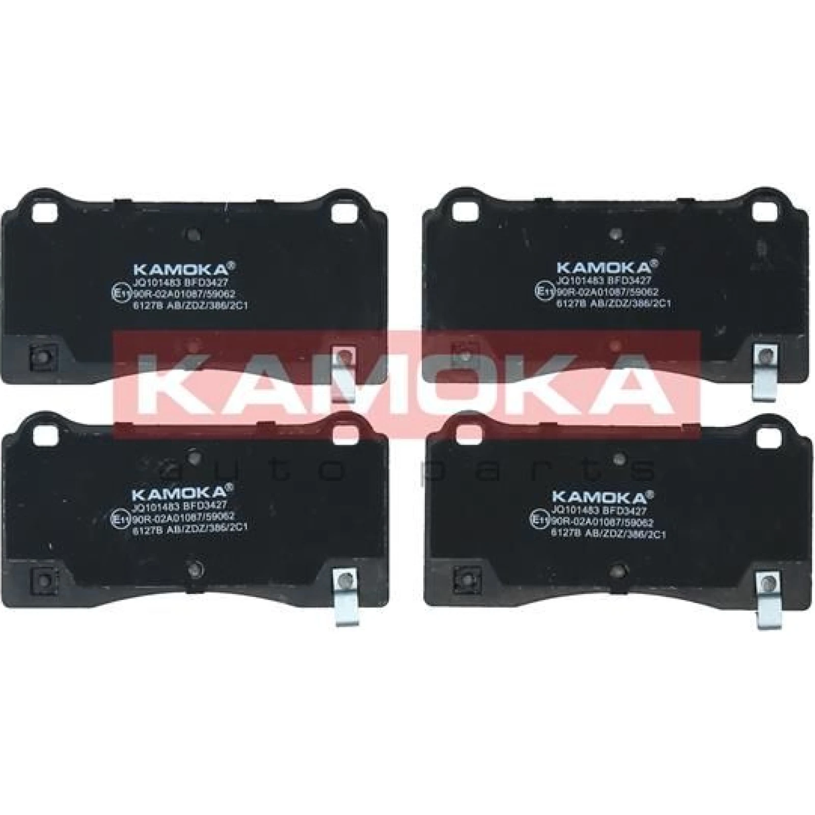 KAMOKA Bremsbelagsatz, Scheibenbremse JQ101483