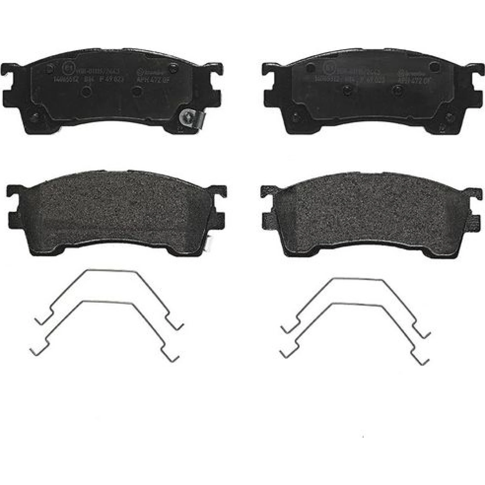 BREMBO Bremsklötze VA P 49 023