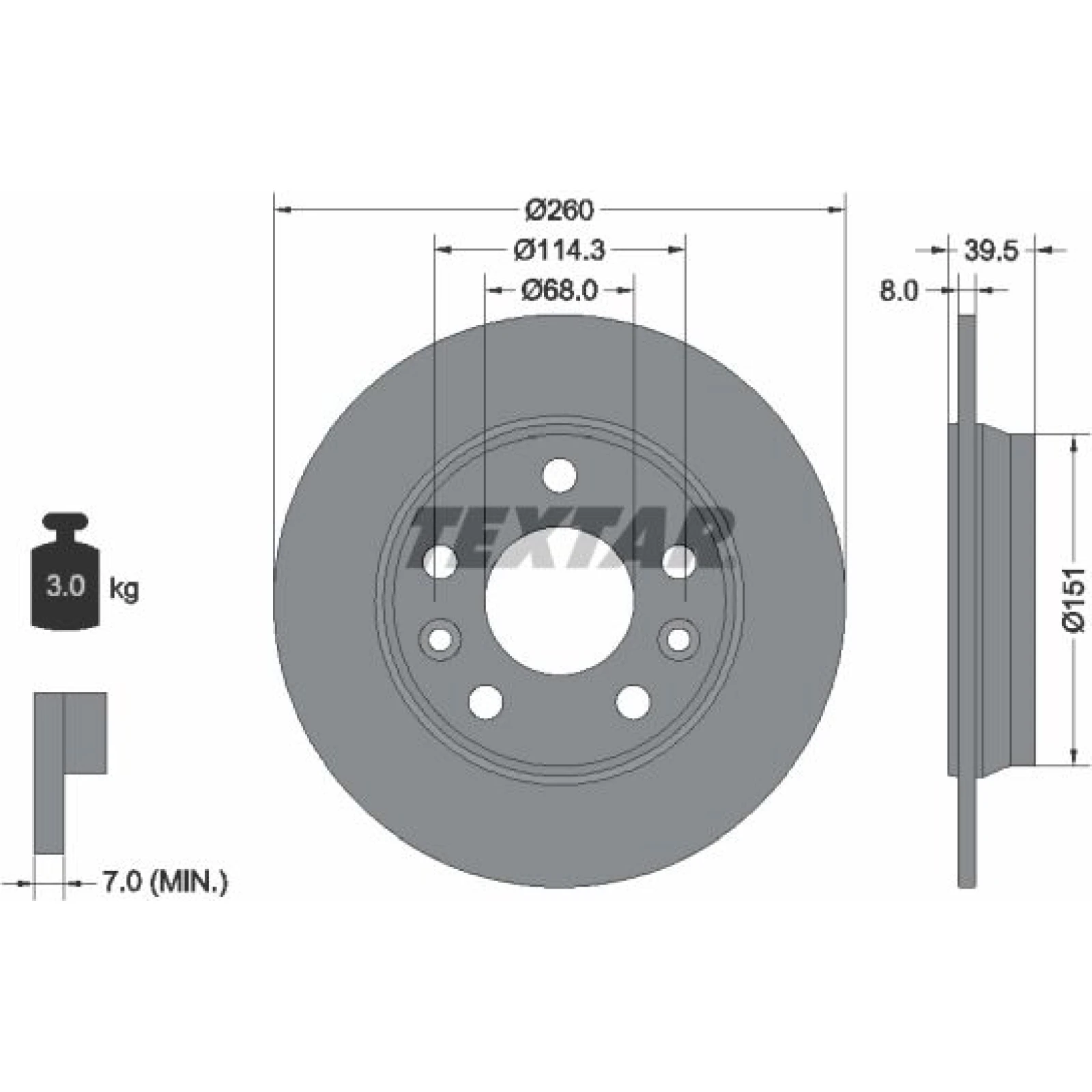 Bremsscheibe 92327203