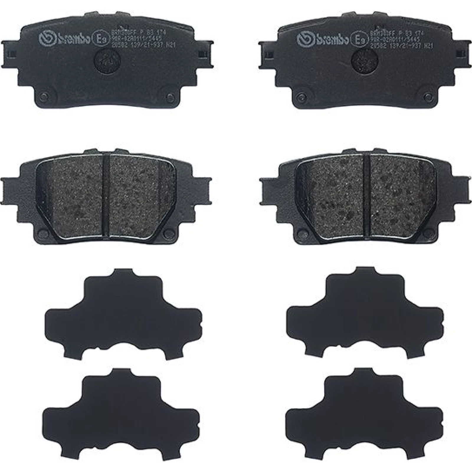 BREMBO Bremsklötze HA P 83 174