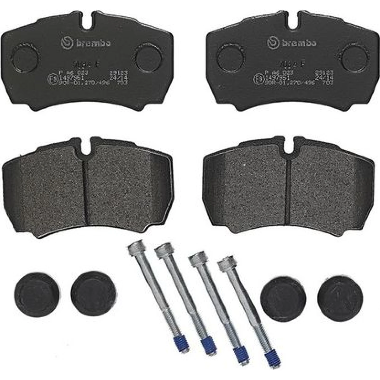 BREMBO Bremsklötze HA P A6 023