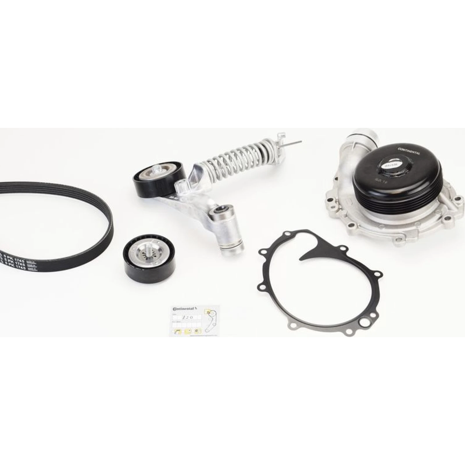 CONTINENTAL CTAM Wasserpumpe + Keilrippenriemensatz 5PK1745WP1