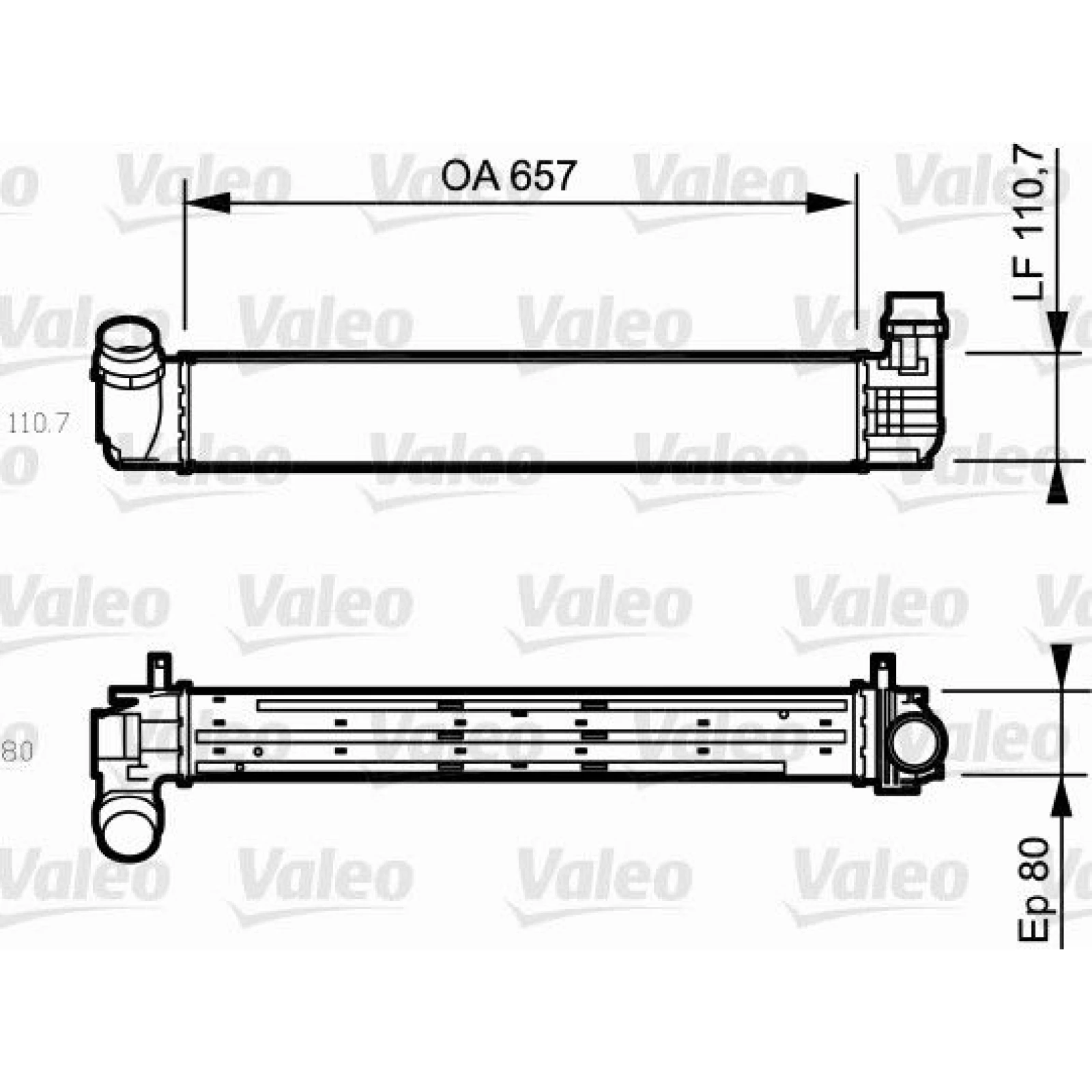 Ladeluftkühler 818870