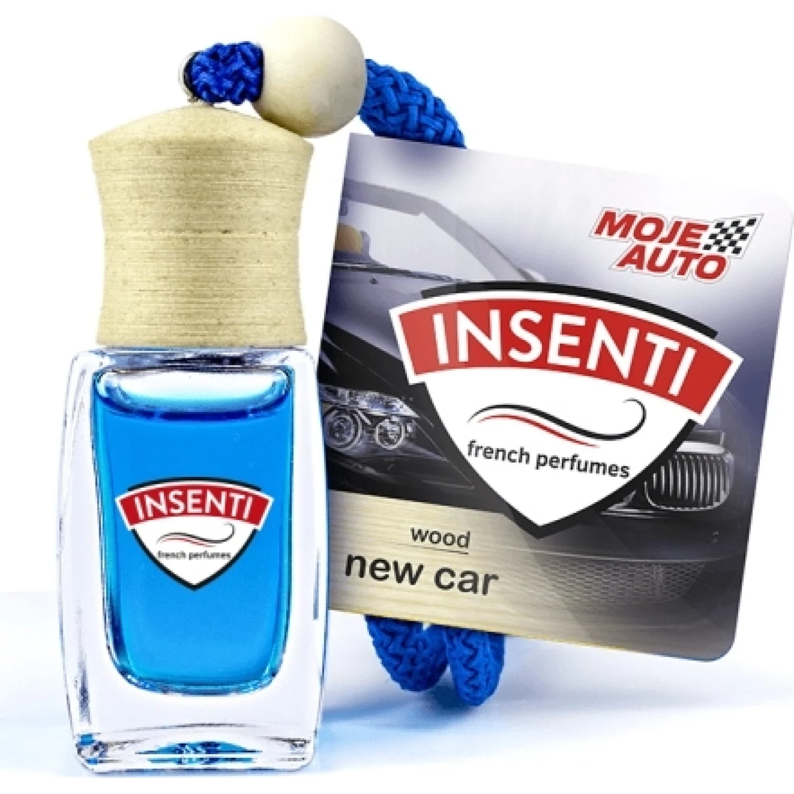 Insenti Wood Lufterfrischer Bottle 8Ml New Car 15-102