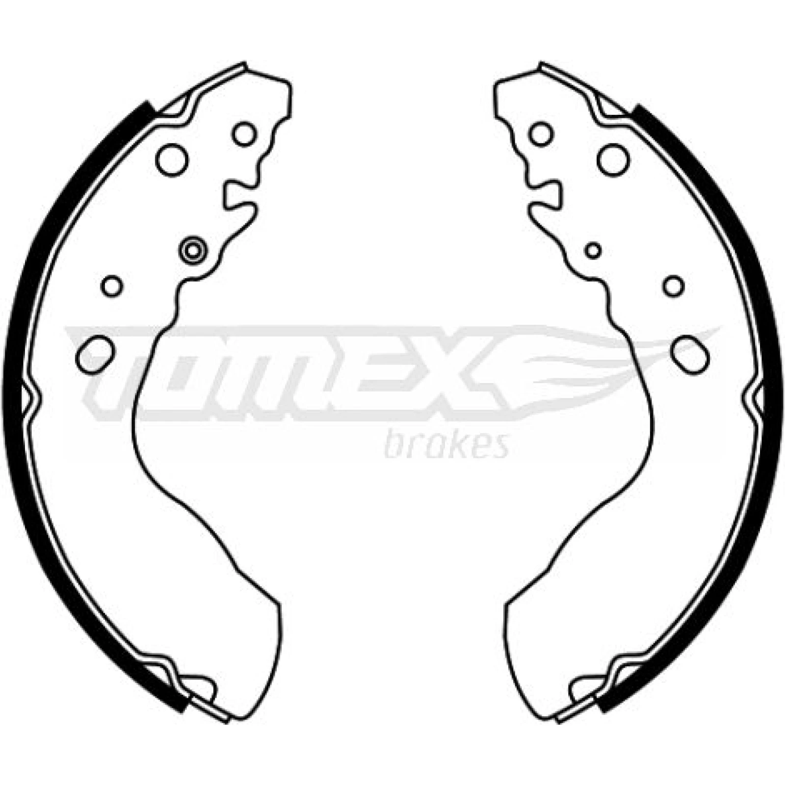TOMEX brakes Bremsbackensatz TX 22-03