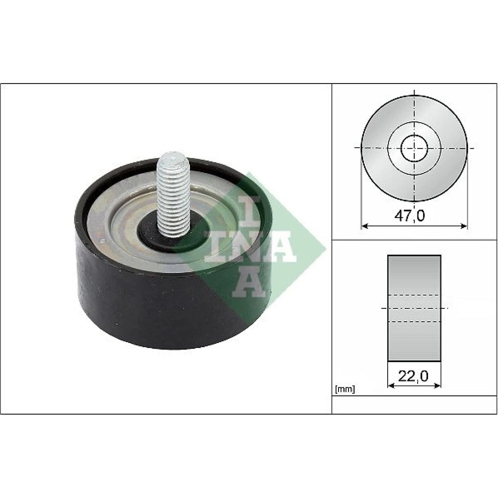 Umlenk-/Führungsrolle, Keilrippenriemen 532 1001 10