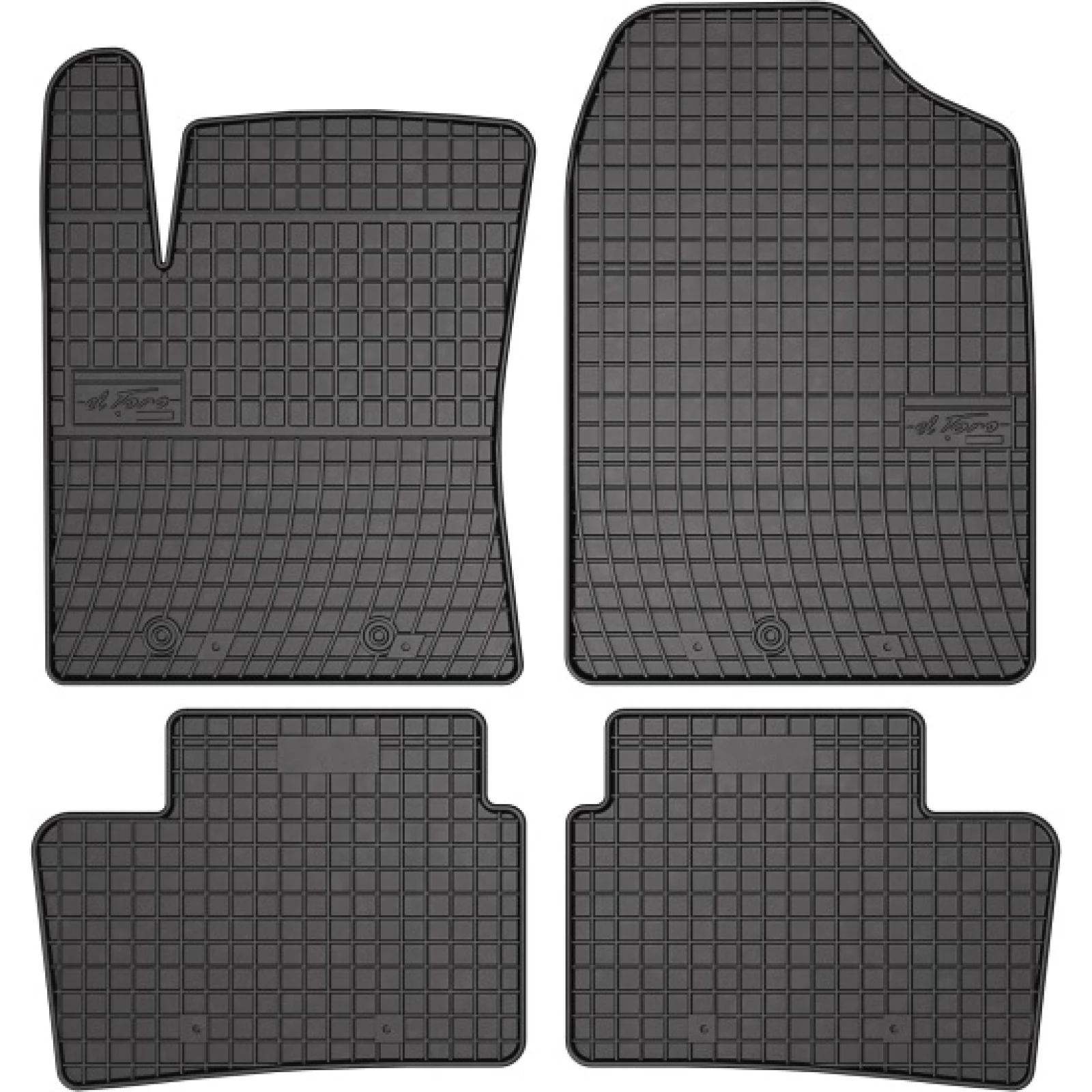 FROGUM passgenaue Kofferraummatte / Gummimatte Hyundai I10 II 2013 0437