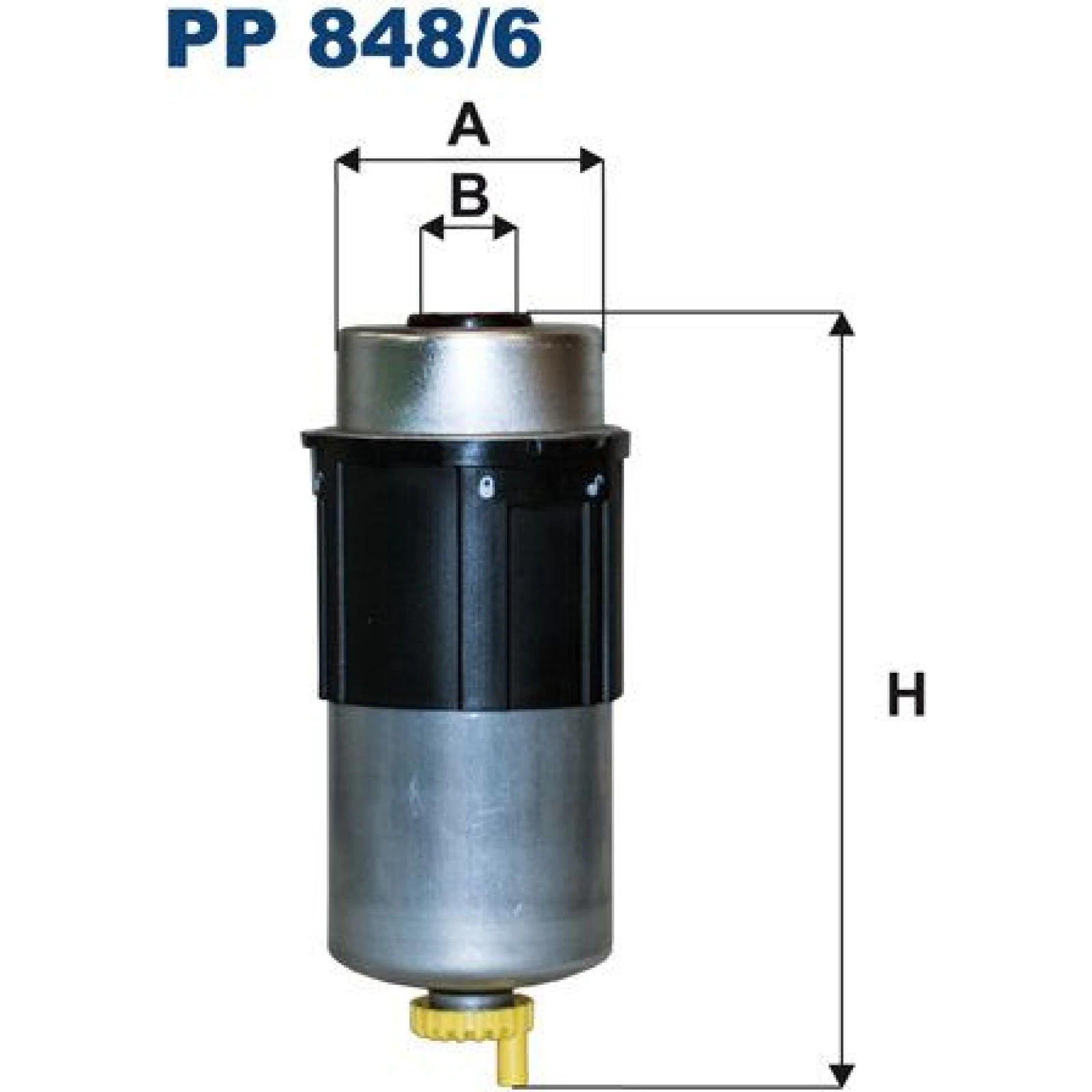 FILTRON Kraftstofffilter PP 848/6