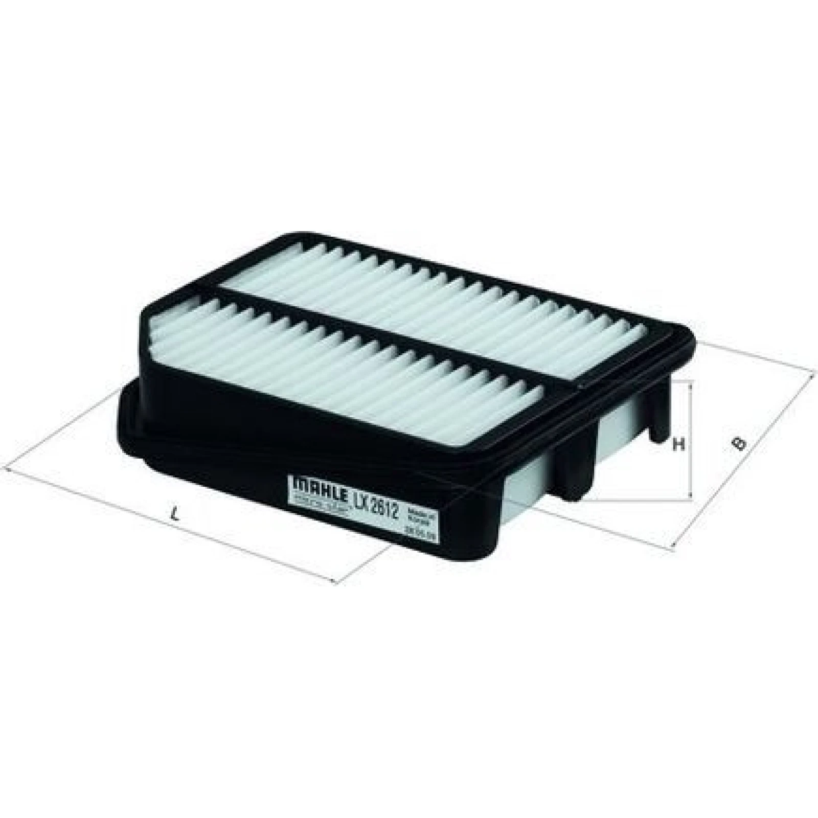 MAHLE Luftfilter LX 2612
