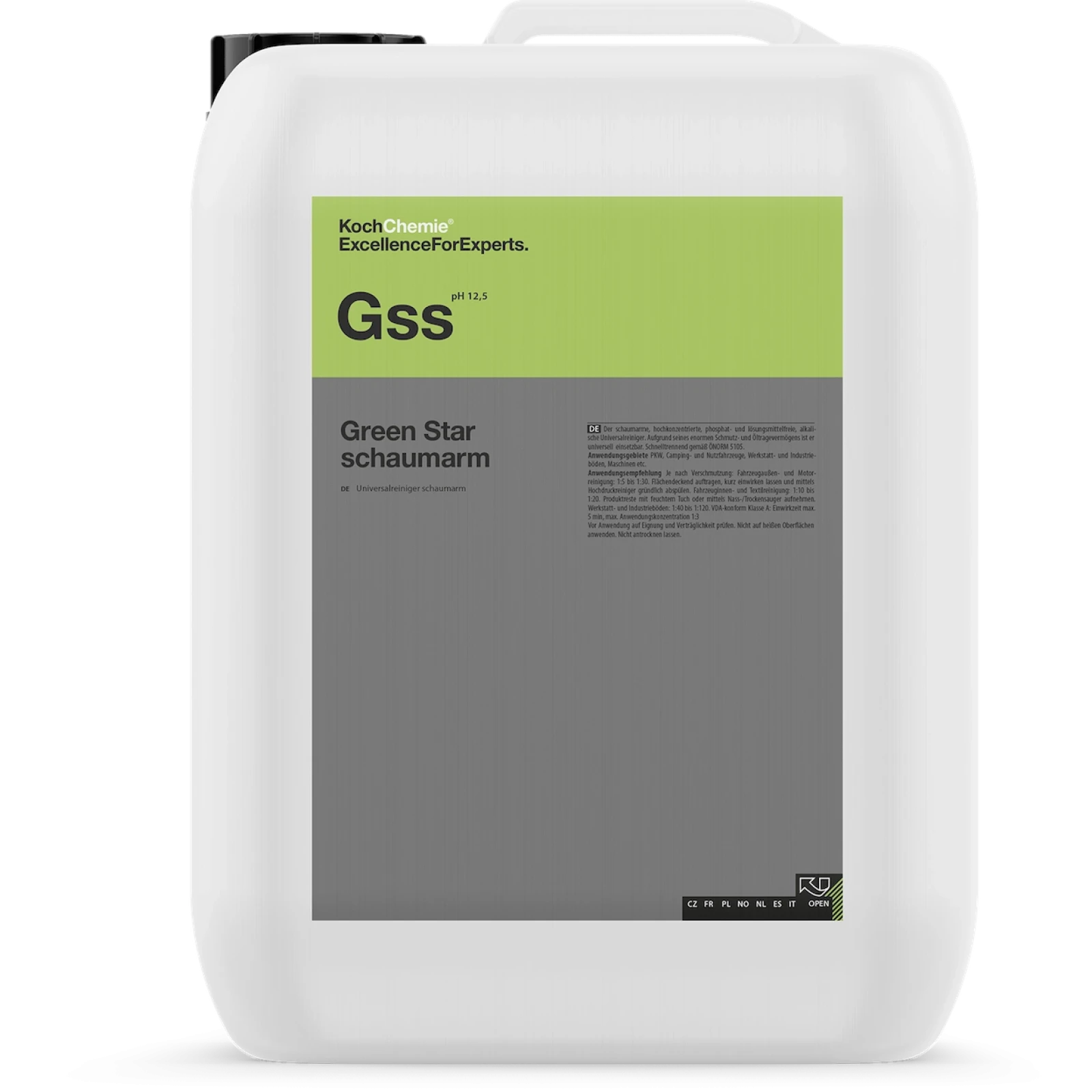 Koch Chemie Green Star schaumarm 11kg 24011