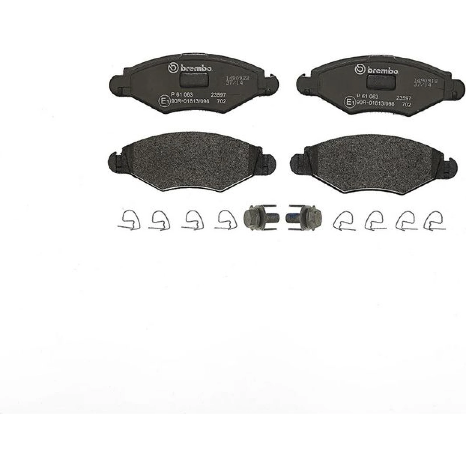 BREMBO Bremsklötze VA P 61 063