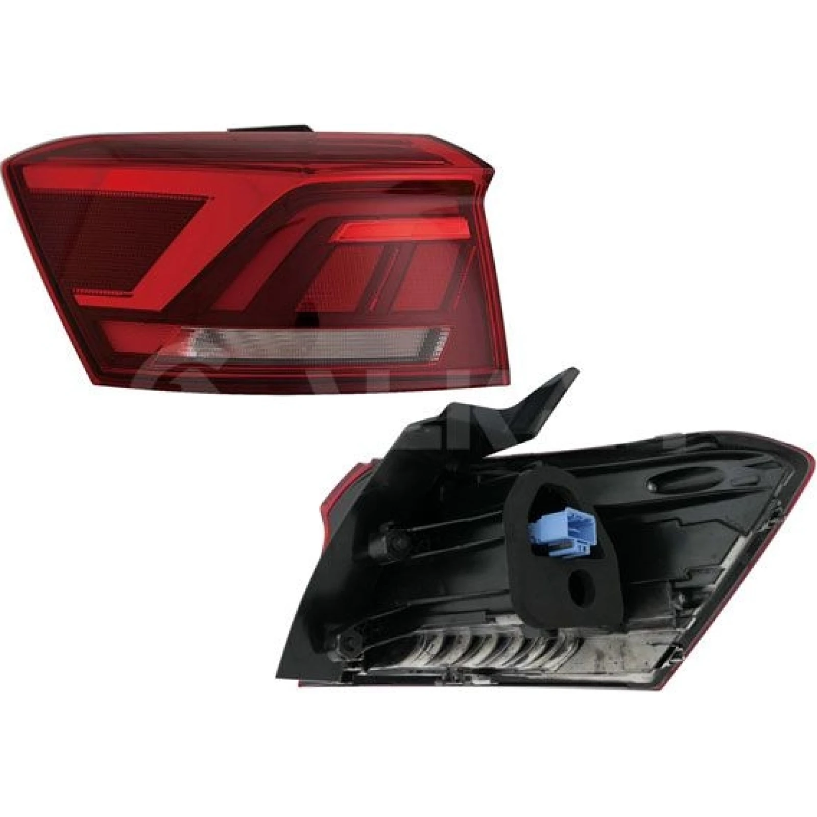 Heckleuchte A L LED GRAU 2009139