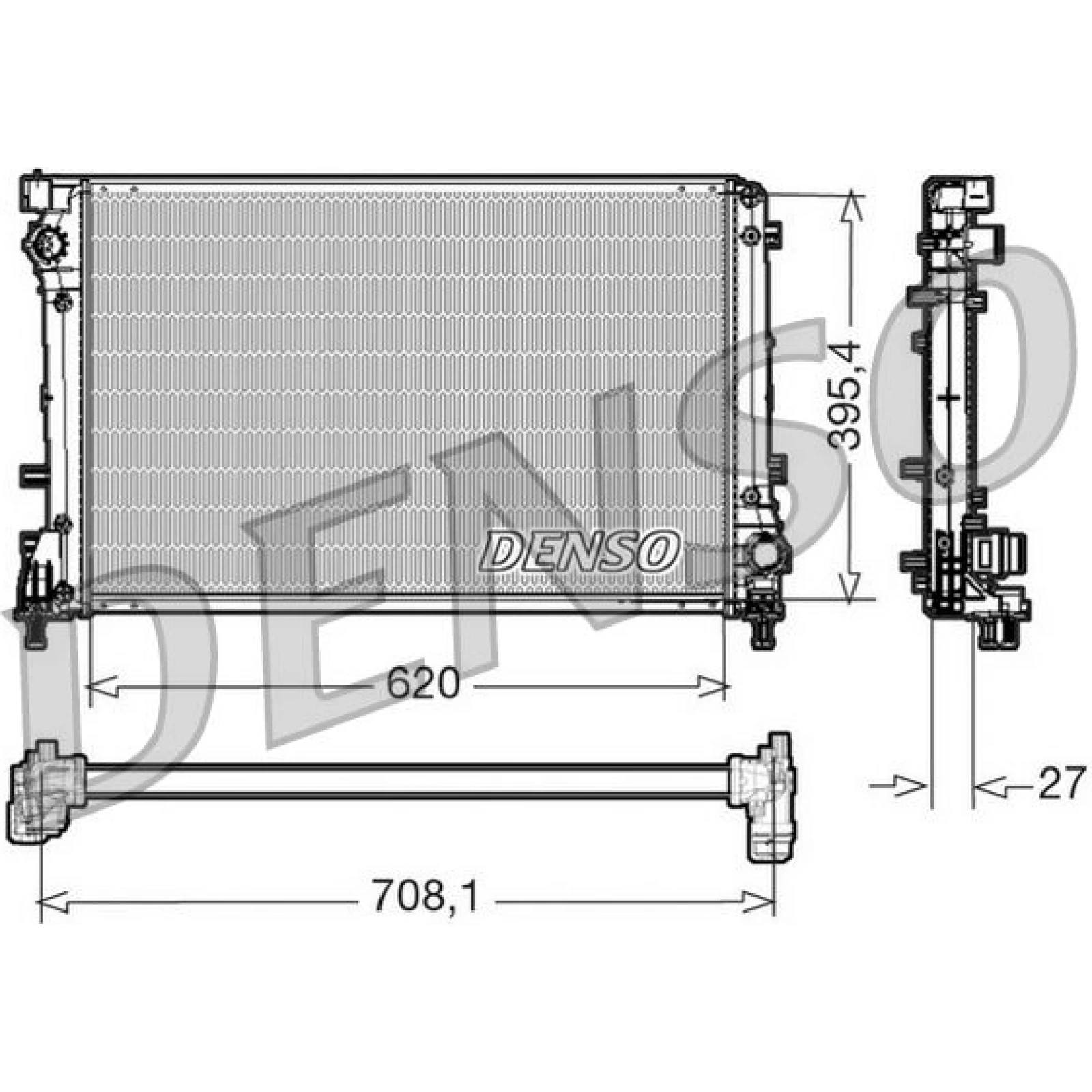 DENSO Motorkühler DRM09163