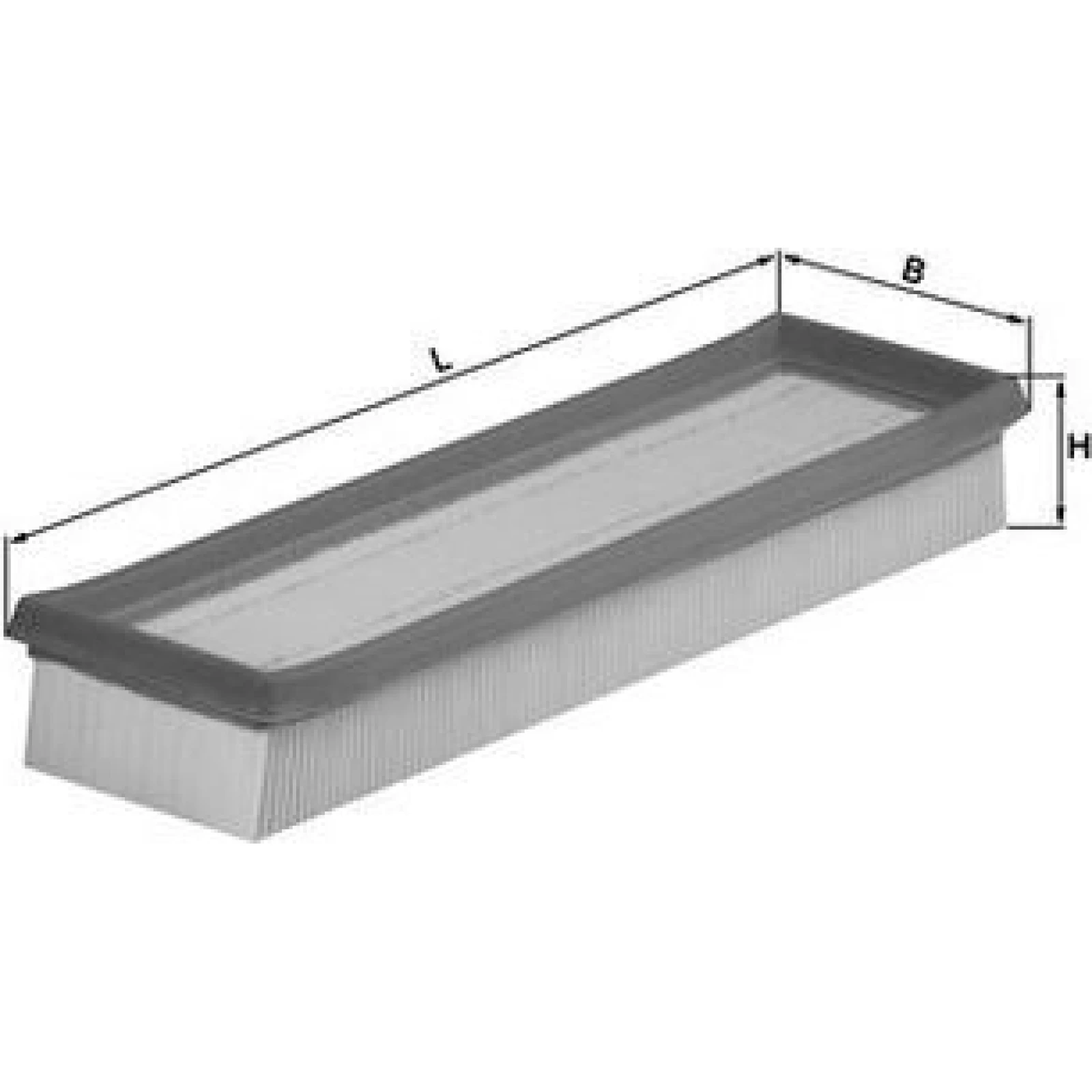 MAHLE Luftfilter LX 509