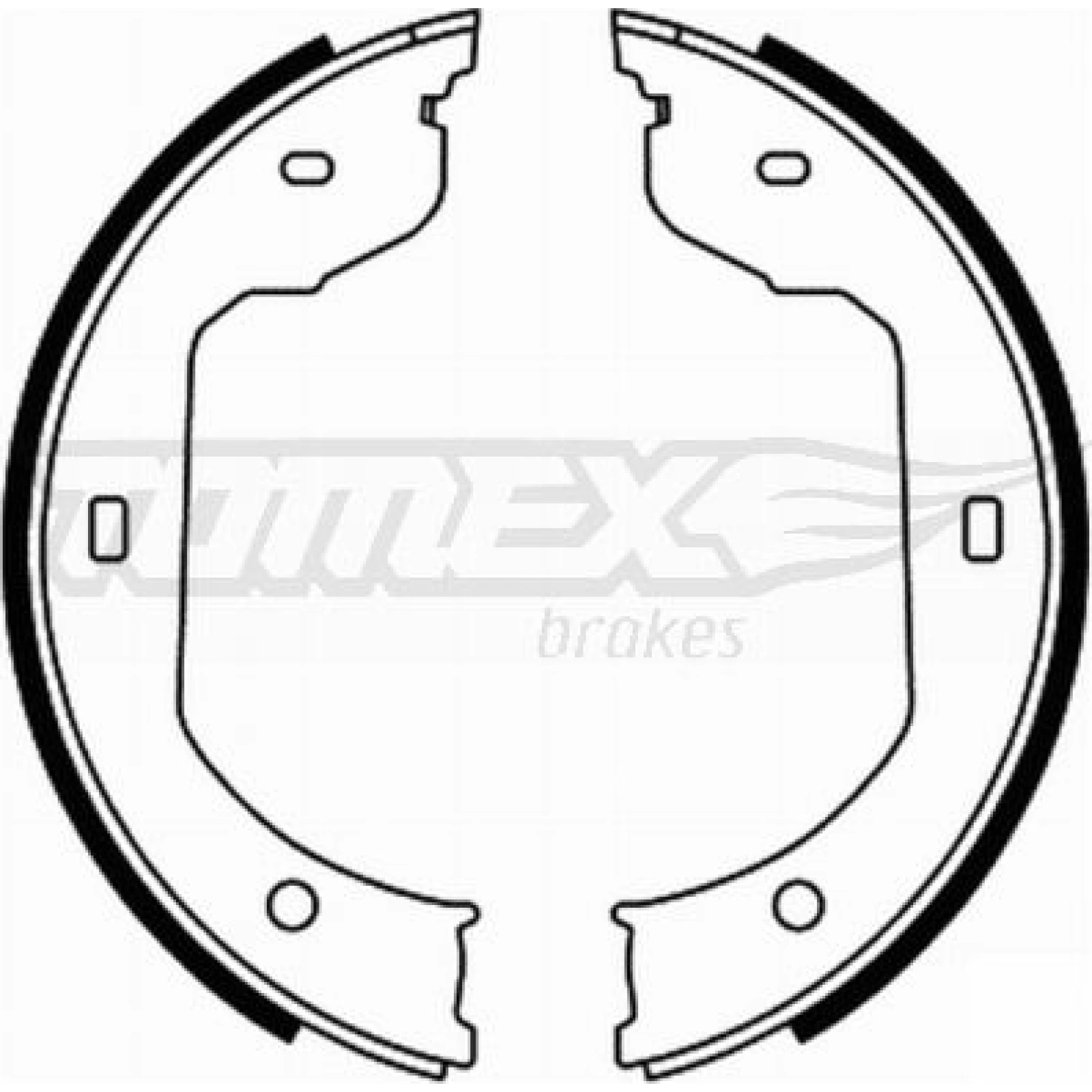 TOMEX brakes Bremsbackensatz TX 21-90