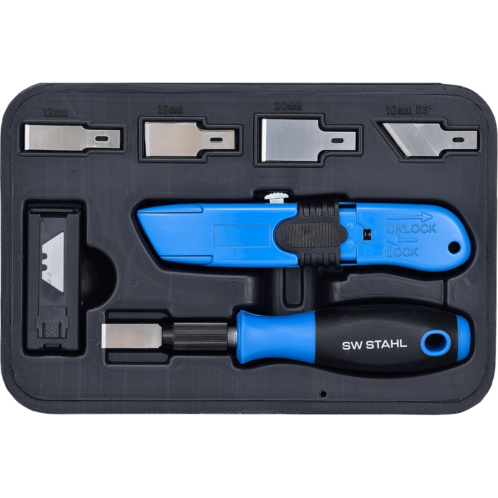 SW-Stahl Polyurethan-Schaber-Set 27 tlg 94860L