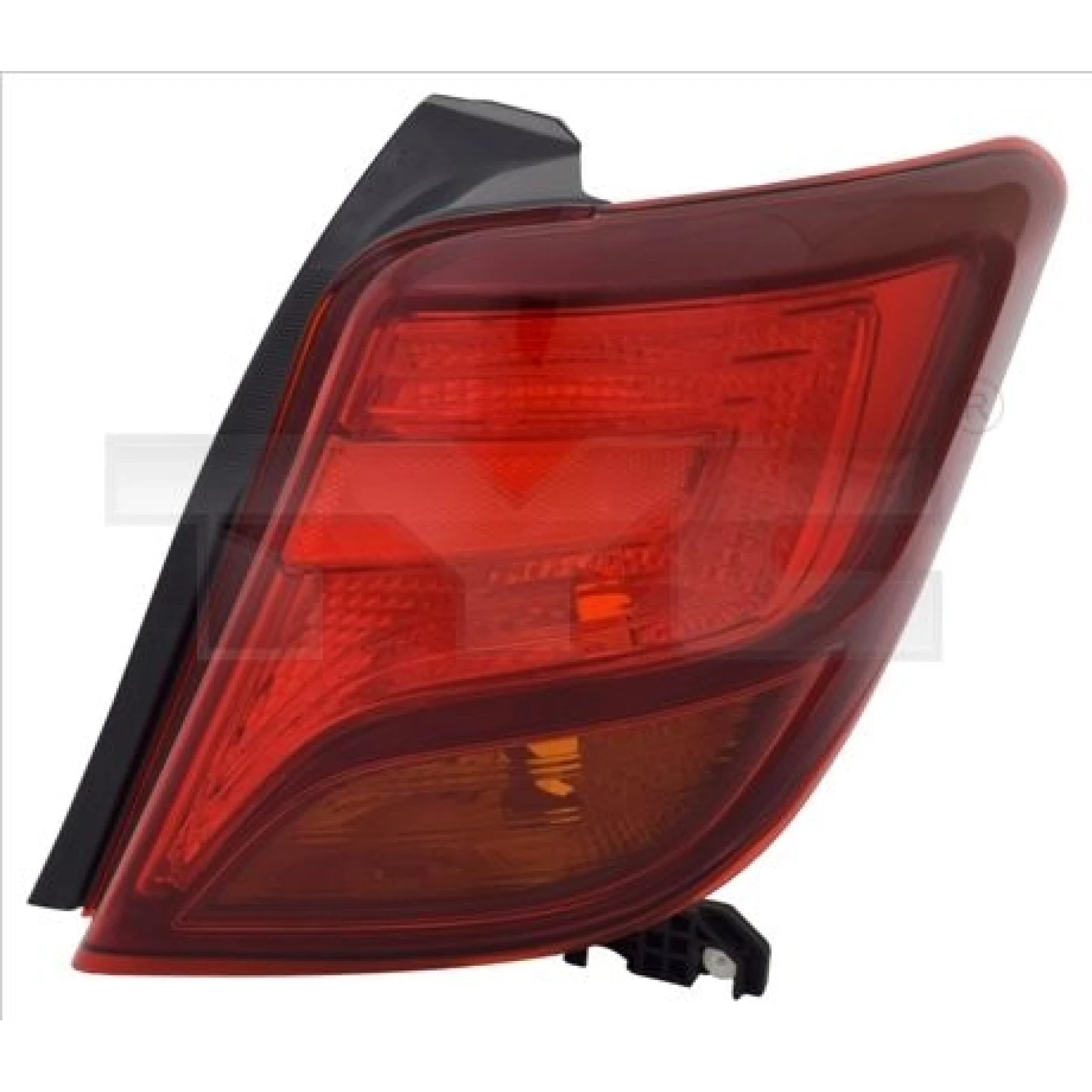 Heckleuchte L O K-PLATTE P21W ROT/GELB 11-12848-01-2