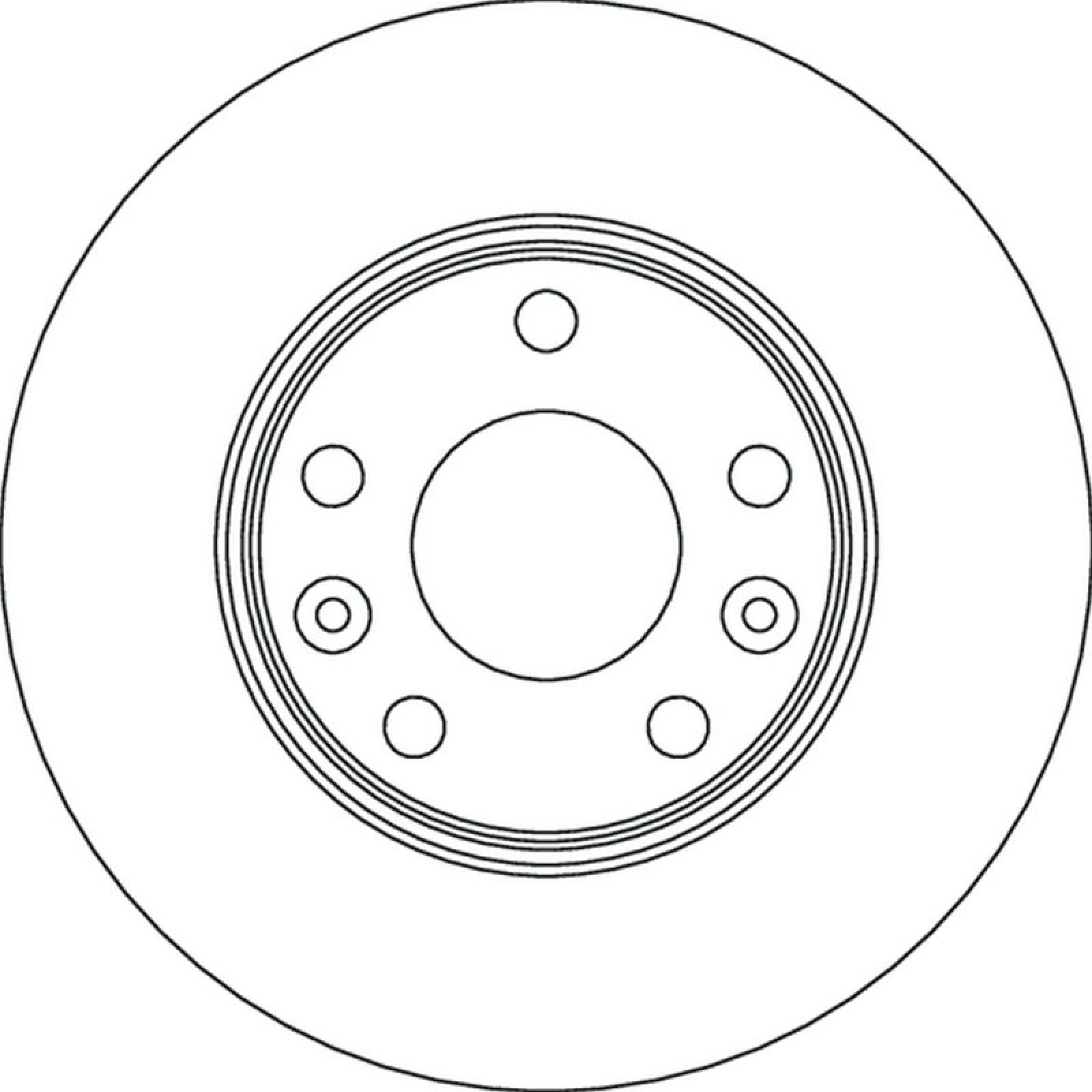 TRW Bremsscheibe DF4637