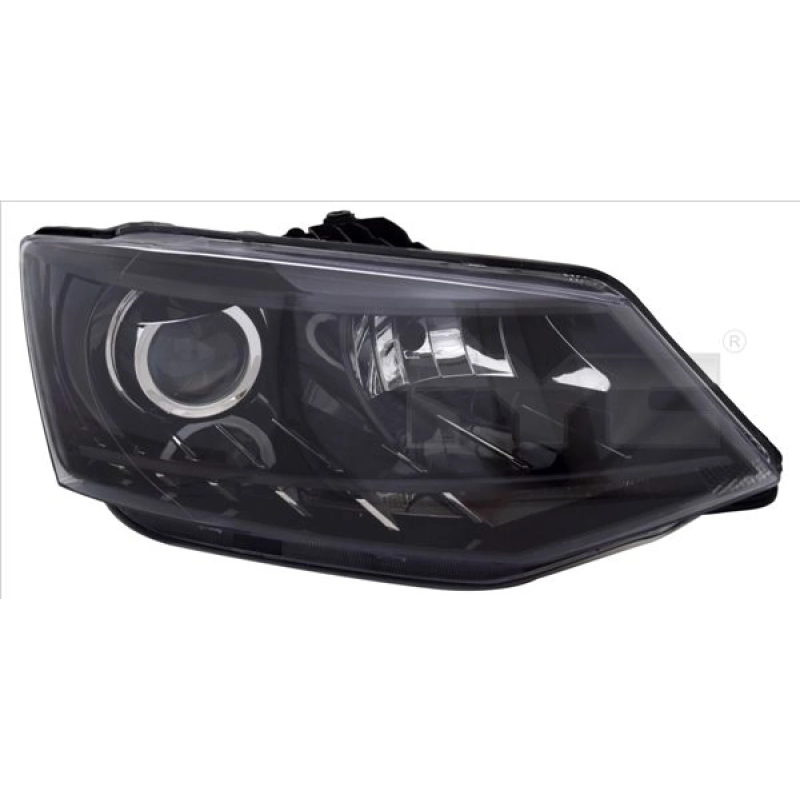Scheinwerfer R H7/H7/LED +MOT +TGFL SCHWARZ 20-15031-06-2