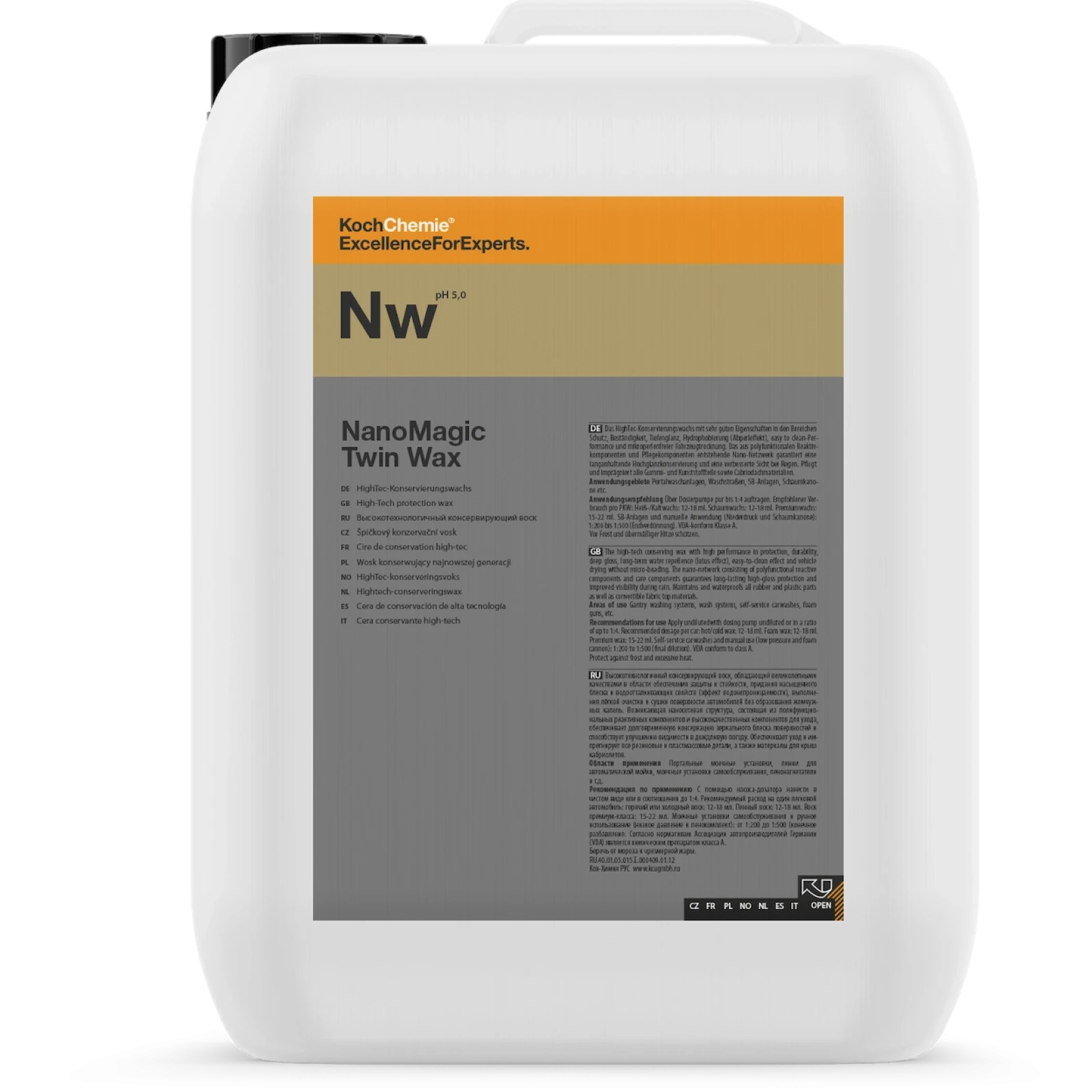 Koch Chemie NanoMagic Twin Wax 20l 220020