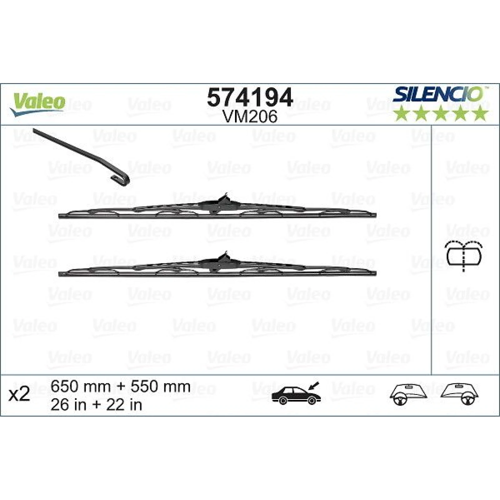 Valeo Silencio Performance 574194