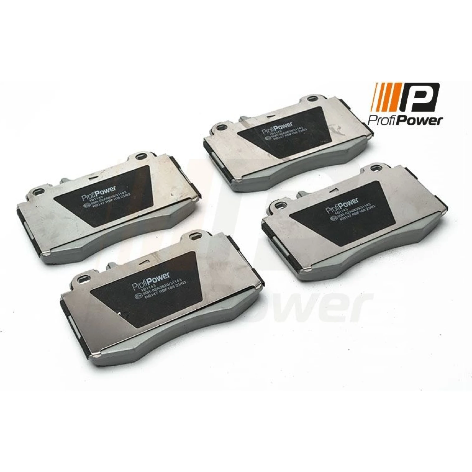 PROFIPOWER Bremsbelagsatz, Scheibenbremse 1B1143