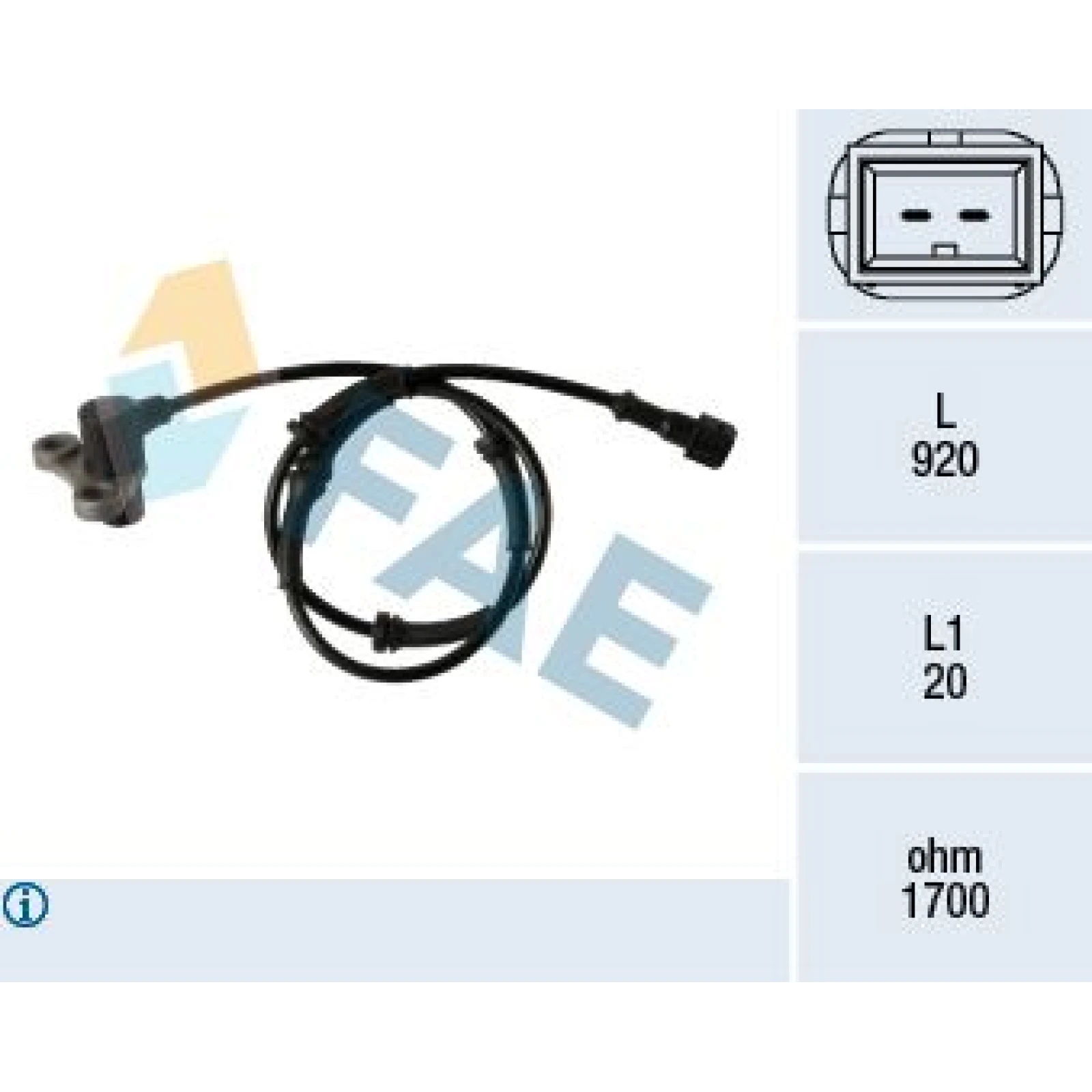 FAE Klopfsensor 60100