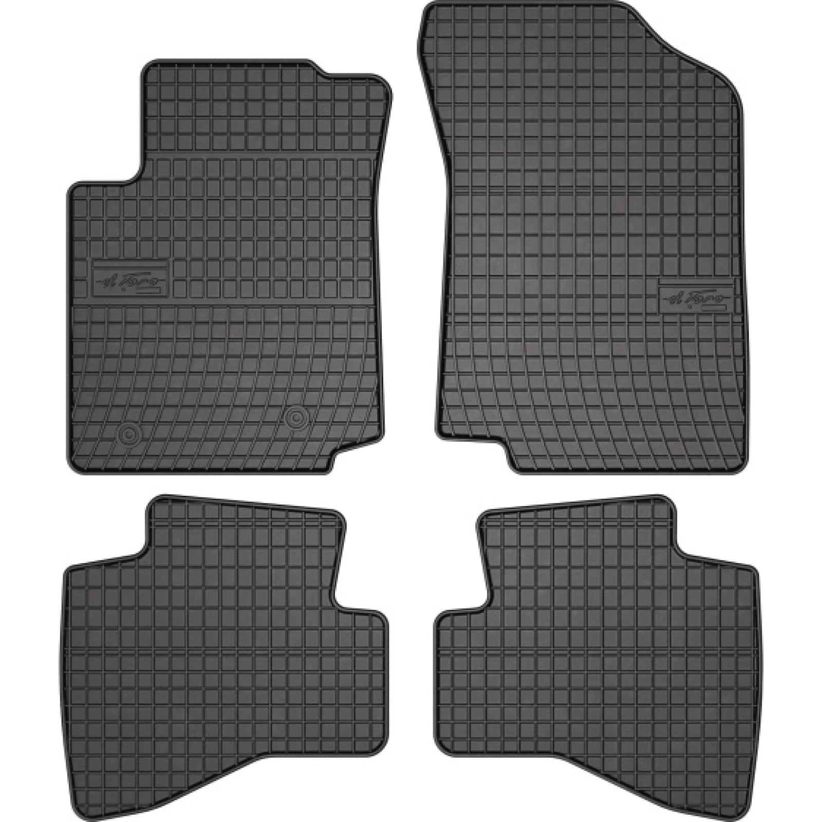 Passgenaue Kofferraummatte Gummimatten Citroen C1 Ii/ Toyota Aygo Ii/ Peugeot 108 Ii 2014 542735