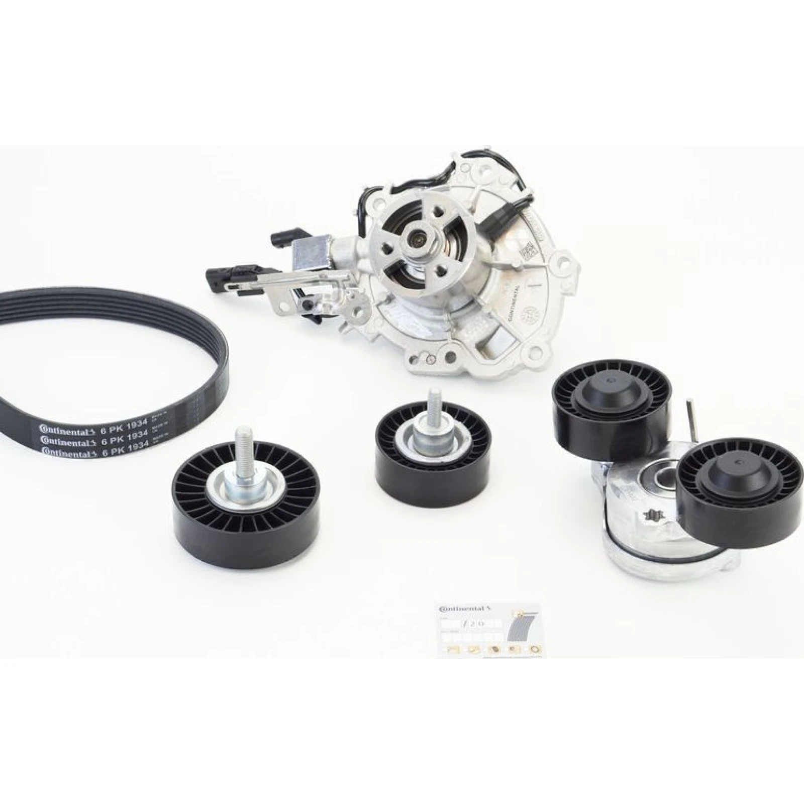CONTINENTAL CTAM Wasserpumpe + Keilrippenriemensatz 6PK1934WP1