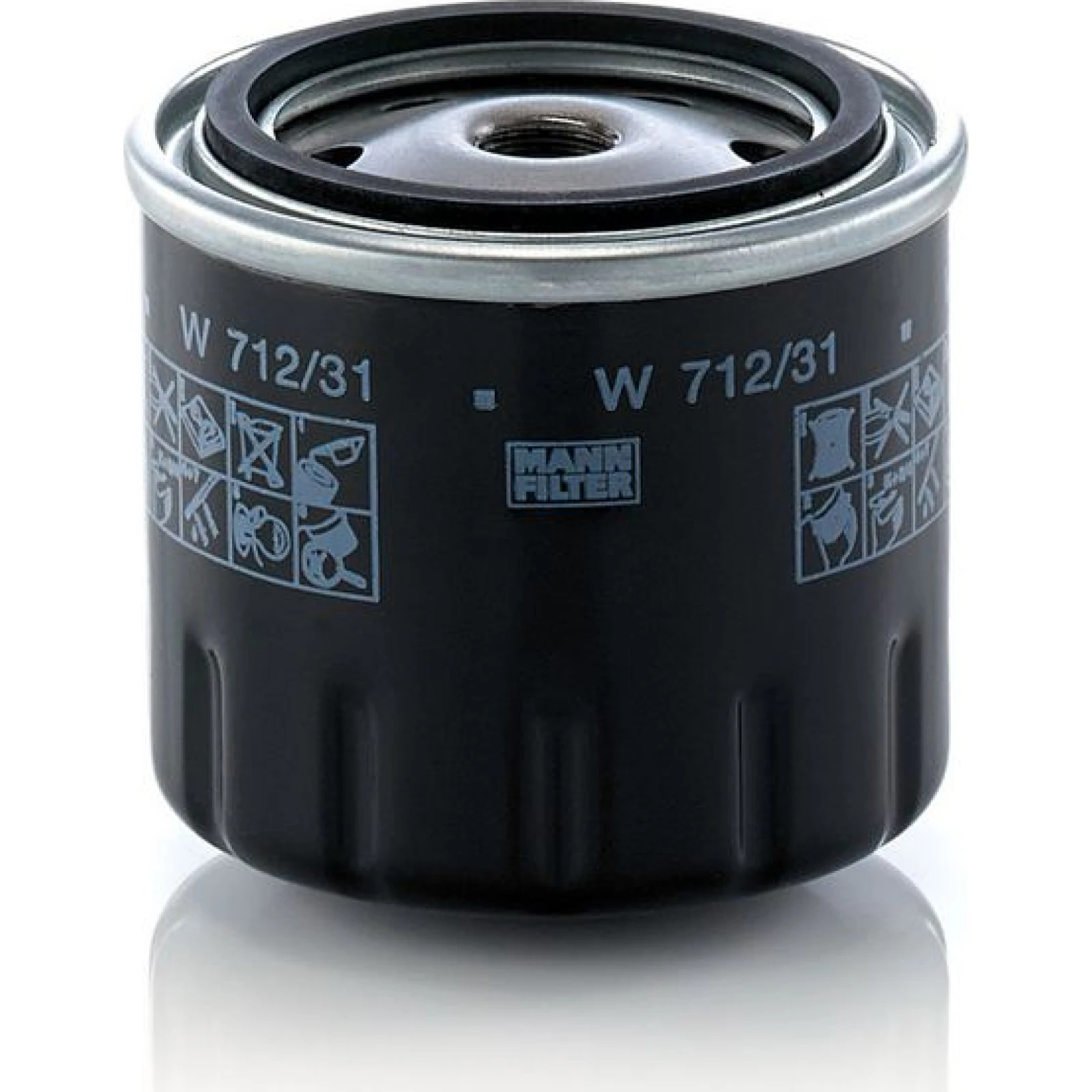 MANN-FILTER Ölfilter W712/31