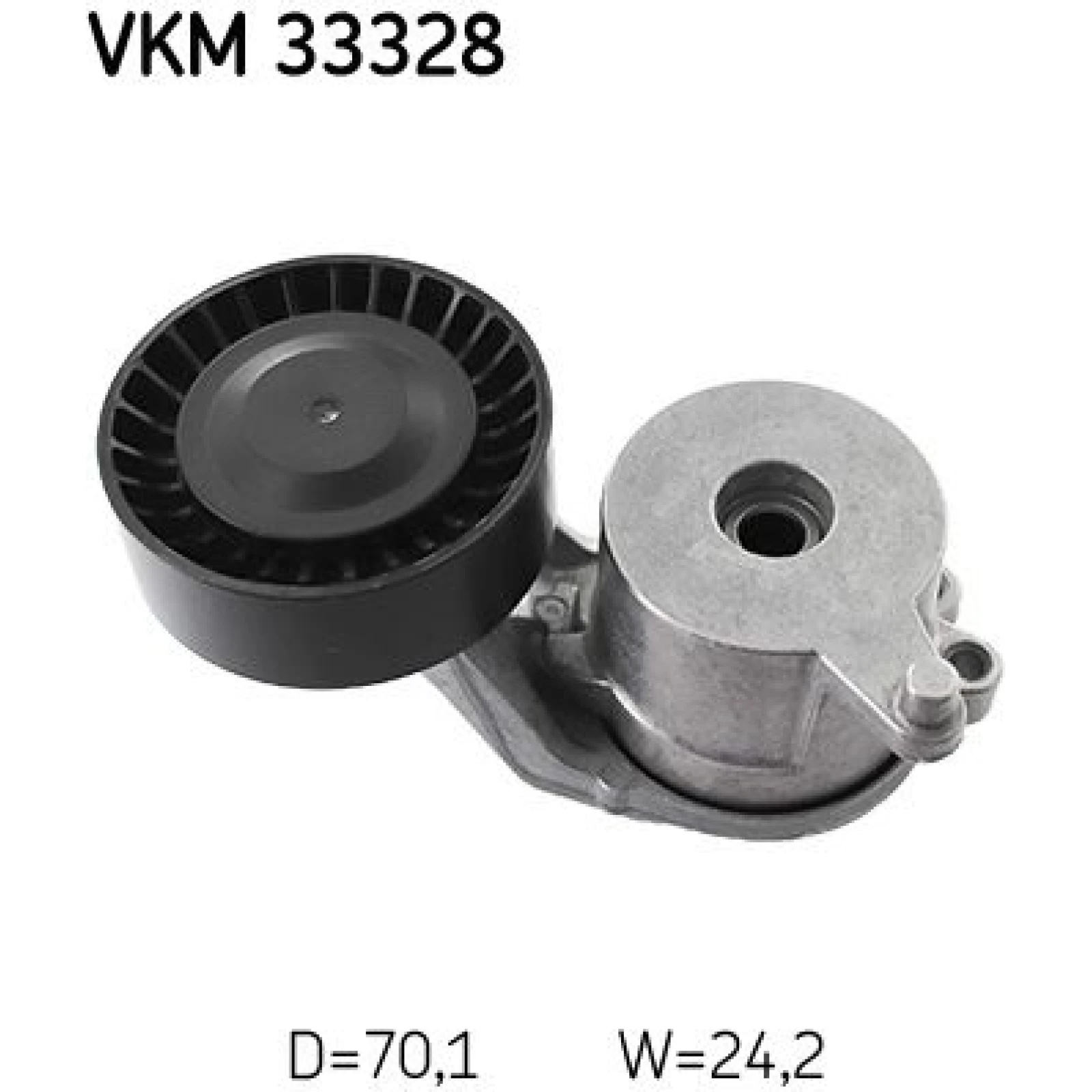 Multi-V-Spannrolle VKM 33328