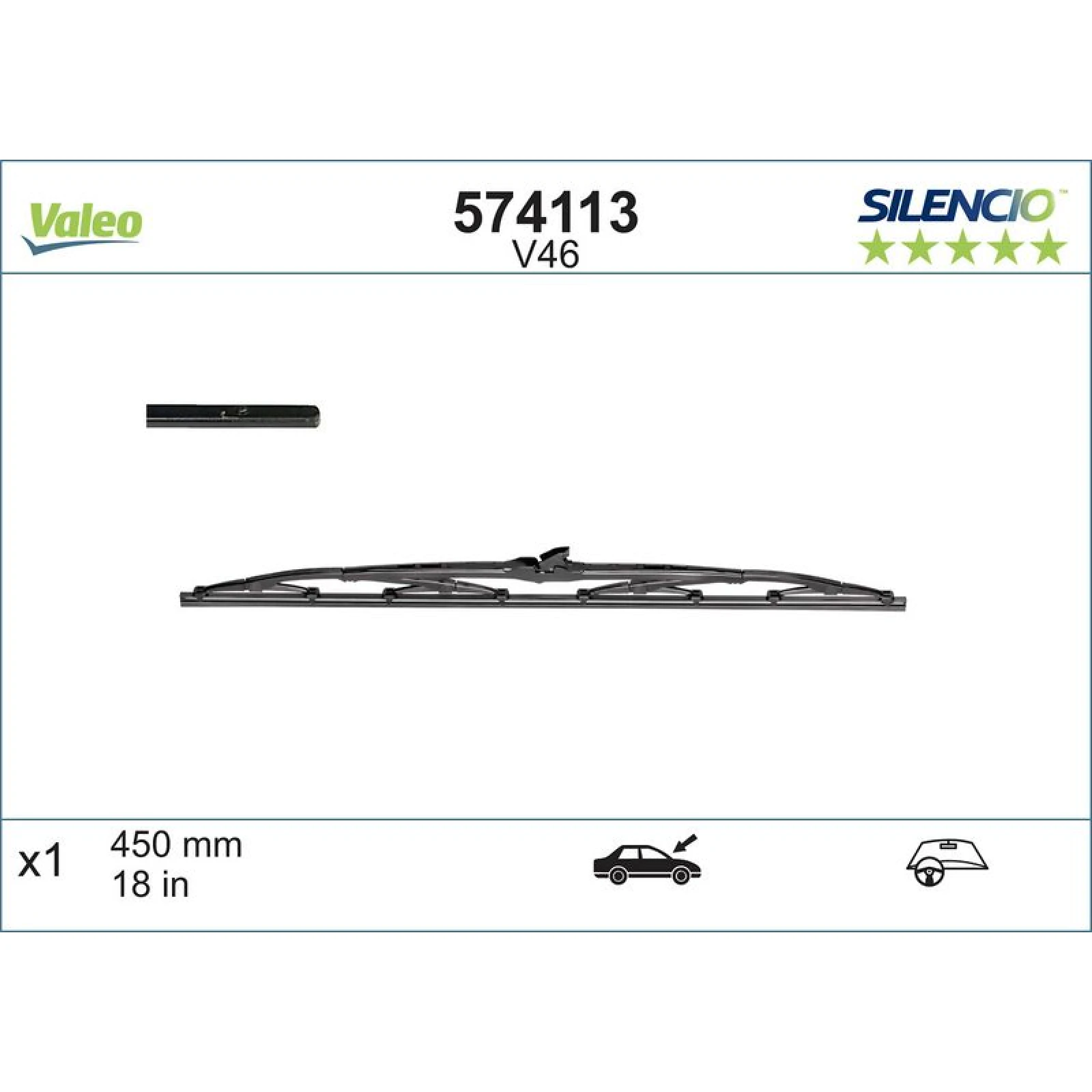 Valeo Silencio Standard 574113