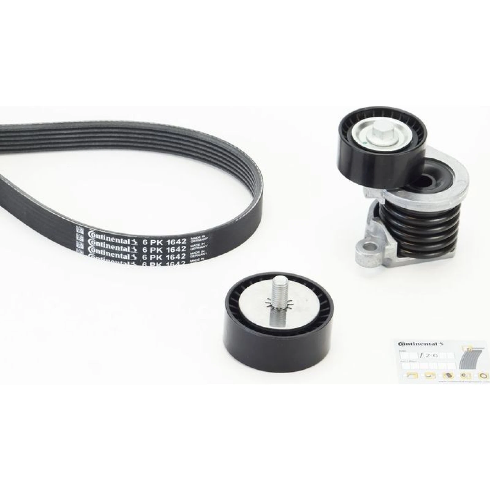 CONTINENTAL CTAM Keilrippenriemensatz 6PK1642K3