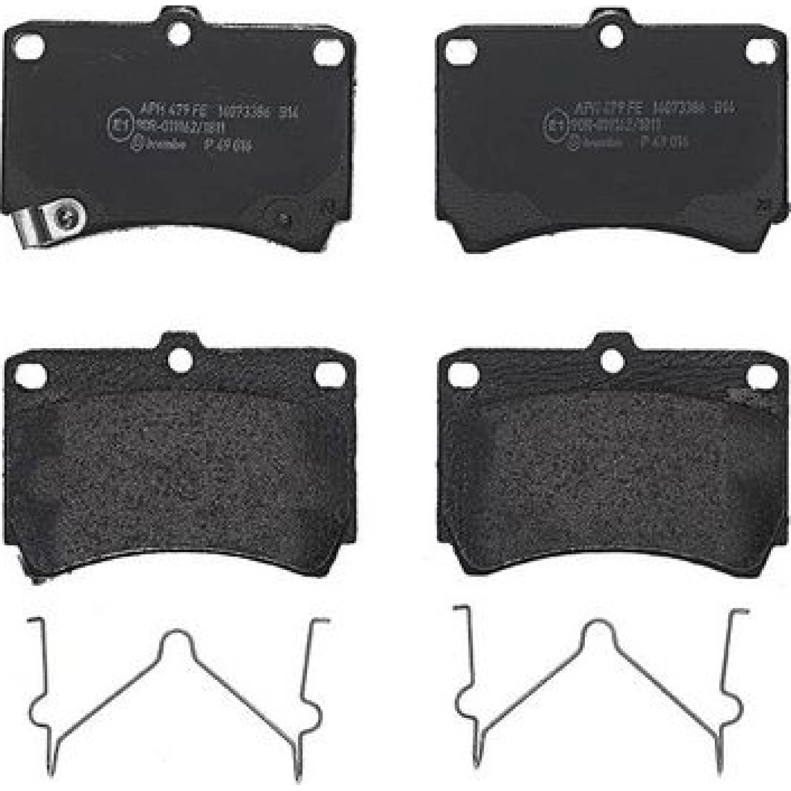 BREMBO Bremsklötze VA P 49 016